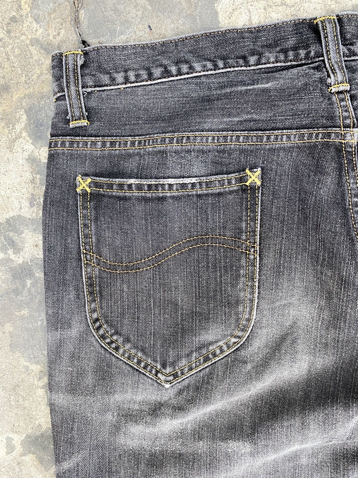 Lee Vintage Lee Rider Faded Denim Flare Size US 34 / EU 50 - 19 Thumbnail