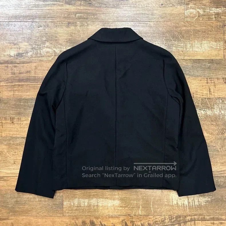 Comme des Garcons COMME des GARÇONS Black Collar Jacket- Size US M / EU 48-50 / 2 - 2 Thumbnail