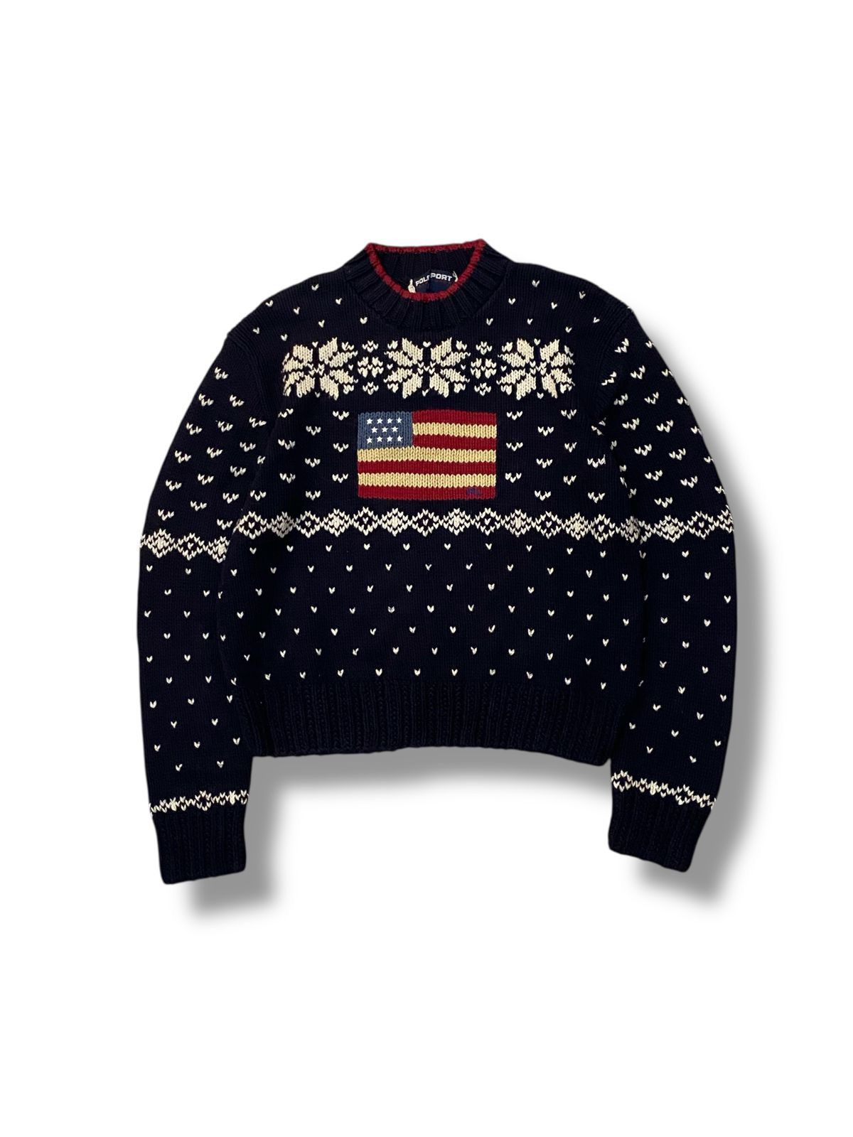 Polo Ralph Lauren knitted polo sport ralph lauren flag Size US M / EU 48-50 / 2 - 1 Thumbnail