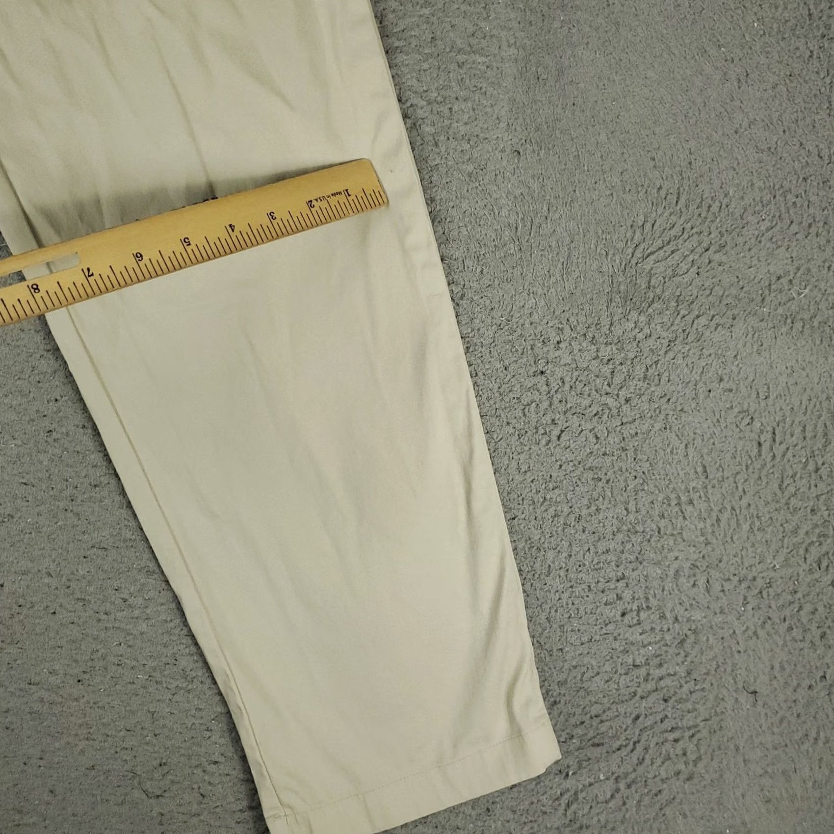 Lululemon Lululemon Mens Pants Beige Commission Twill Straight Chino Trousers 34x28 Size US 34 / EU 50 - 3 Thumbnail