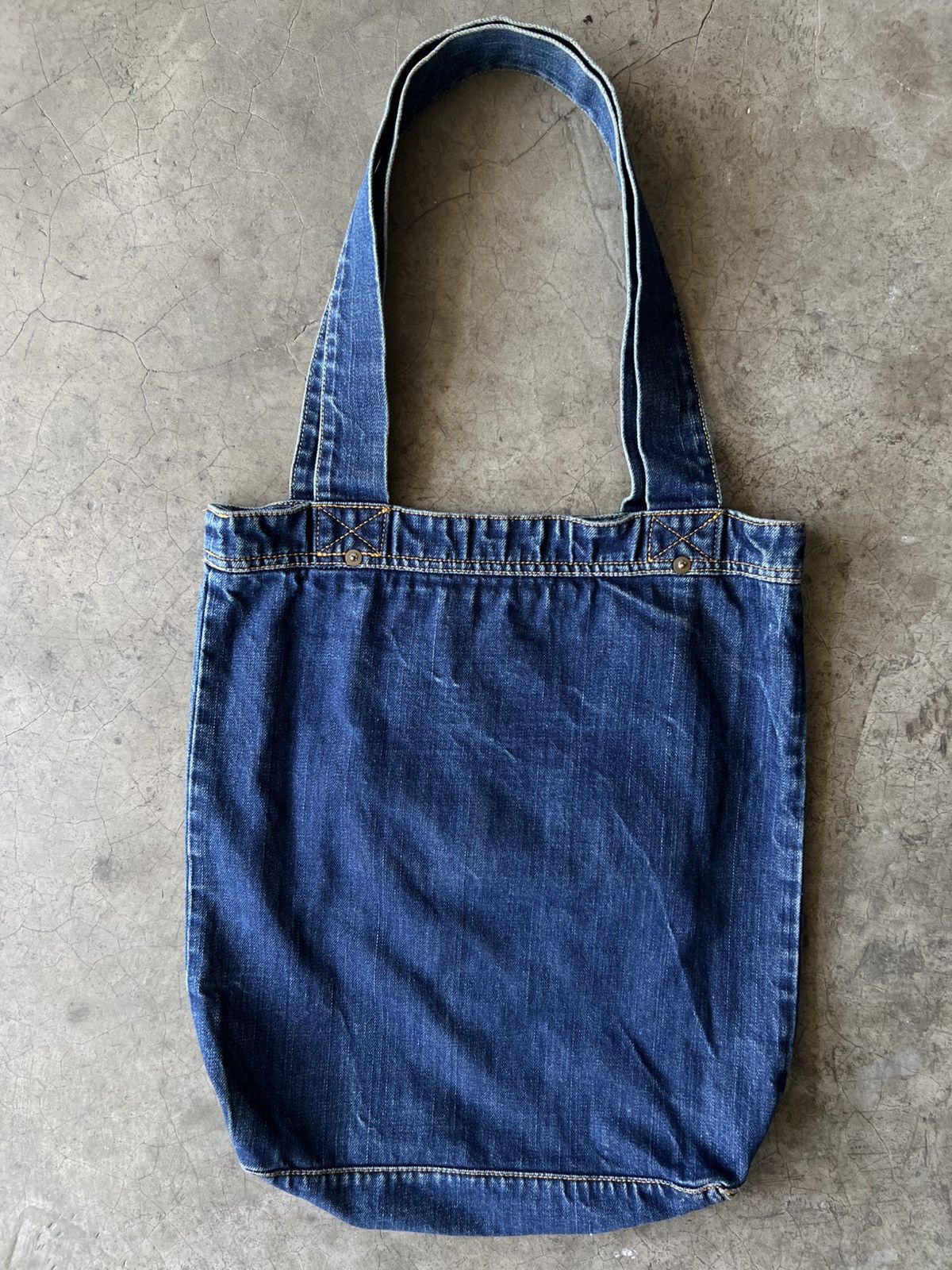 Visvim Visvim - S/S18 Dry Denim Tote Bag Size ONE SIZE - 3 Thumbnail