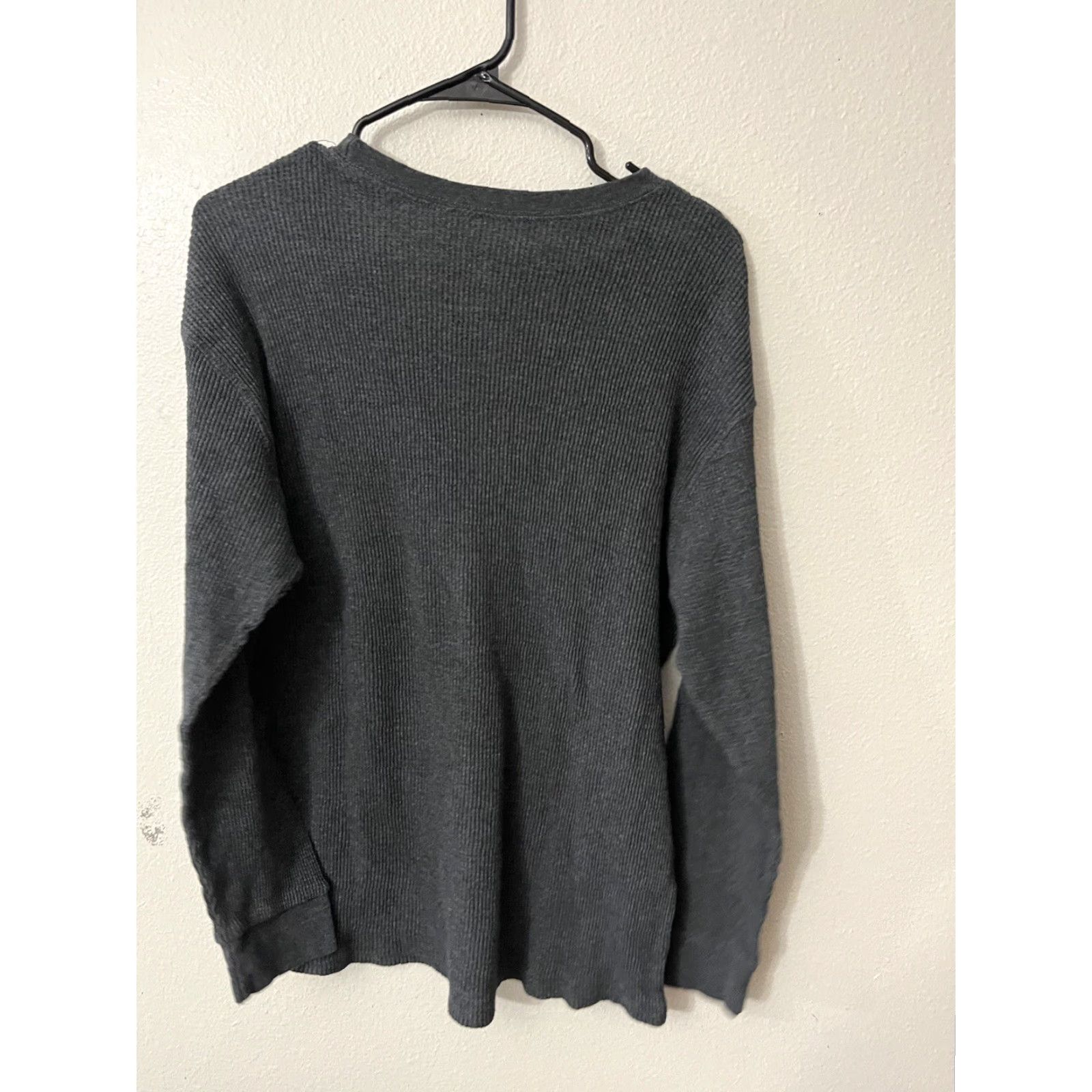 Beverly Hills Polo Club Beverly Hills Polo Club Gray Thermal Loungewear Top Men XL Long Sleeve Lightweight Pajama Size US XL / EU 56 / 4 - 2 Thumbnail