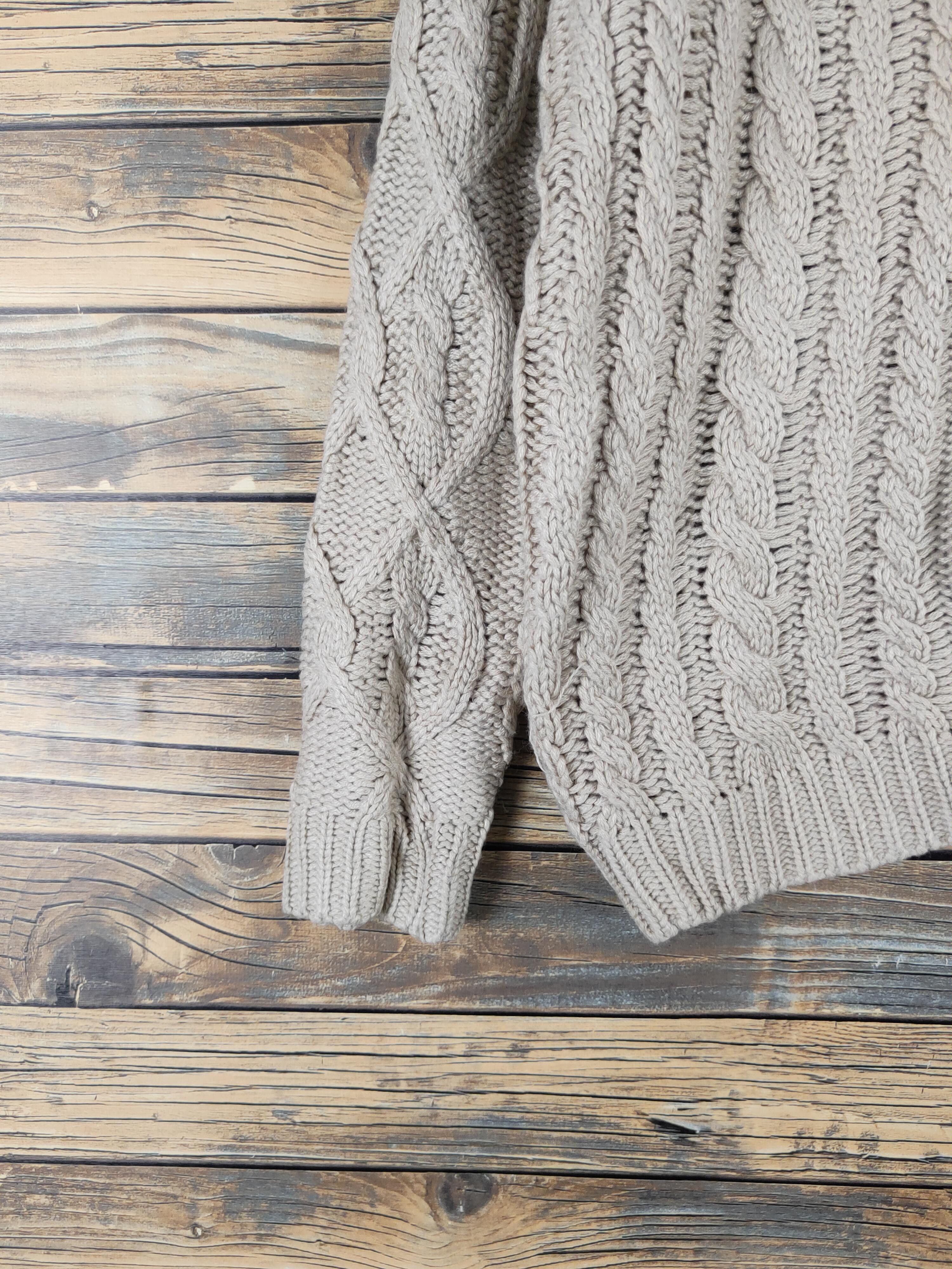 Vintage Japan vintage cable aran isle Knitwear Sweatshirts #W1470 Size US M / EU 48-50 / 2 - 4 Thumbnail