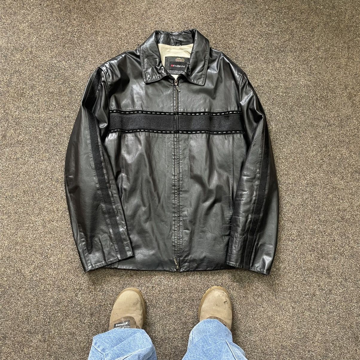 Genuine Leather Vintage Y2K Leather Jacket Biker Punk Opium BALENCIAGA Style Size US XL / EU 56 / 4 - 1 Thumbnail