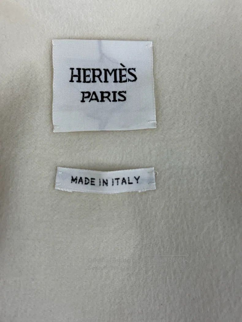 Hermes Hermes Cream White Cashmere Vest Size XS / US 0-2 / IT 36-38 - 4 Thumbnail