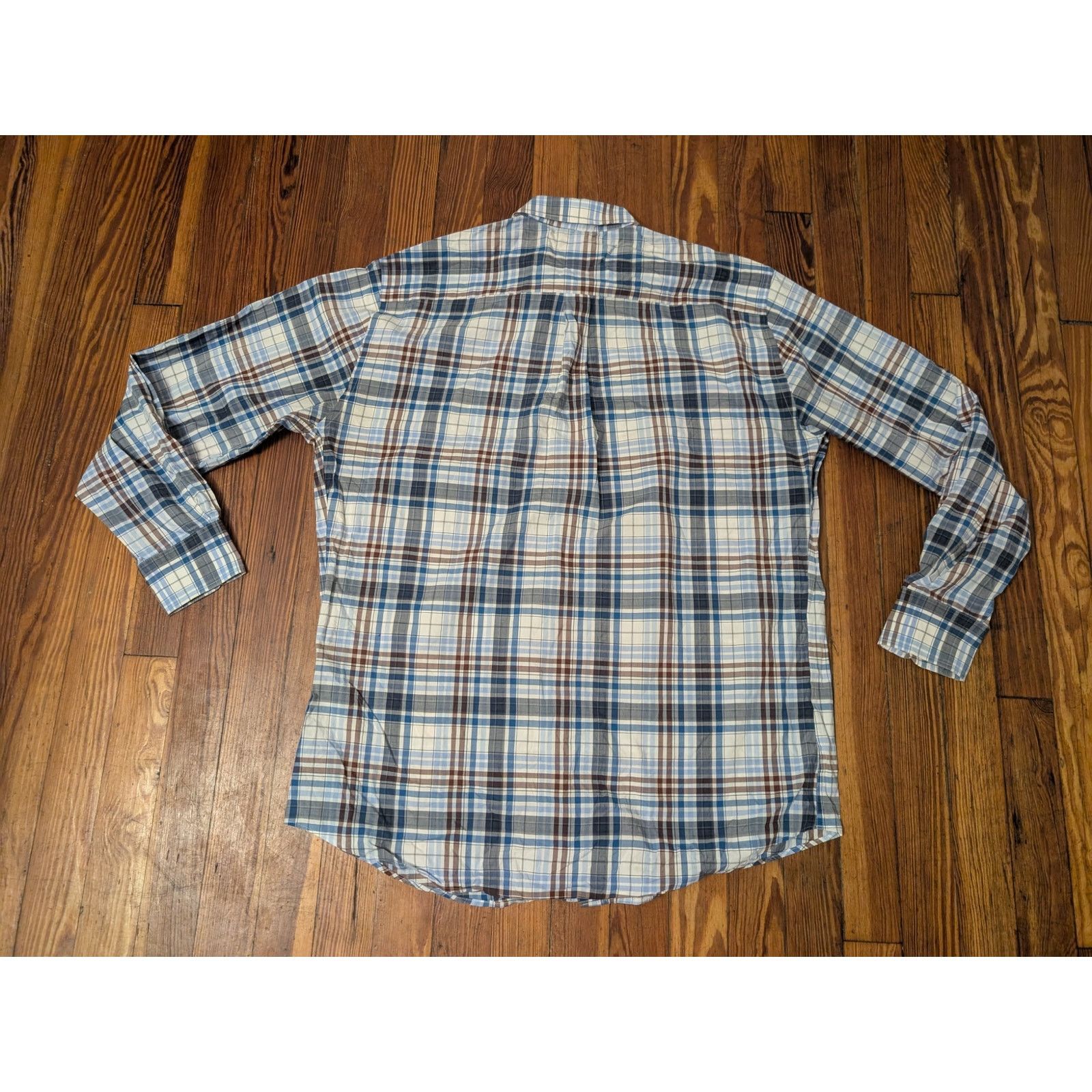 Peter Millar Peter Millar Plaid Mens Large Long Sleeve Shirt Size US L / EU 52-54 / 3 - 2 Thumbnail