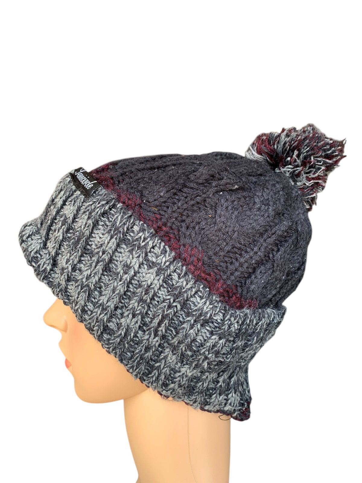 Designer × Japanese Brand × Kapital Femicircle Crochet knitted Beany Hat Size ONE SIZE - 3 Thumbnail