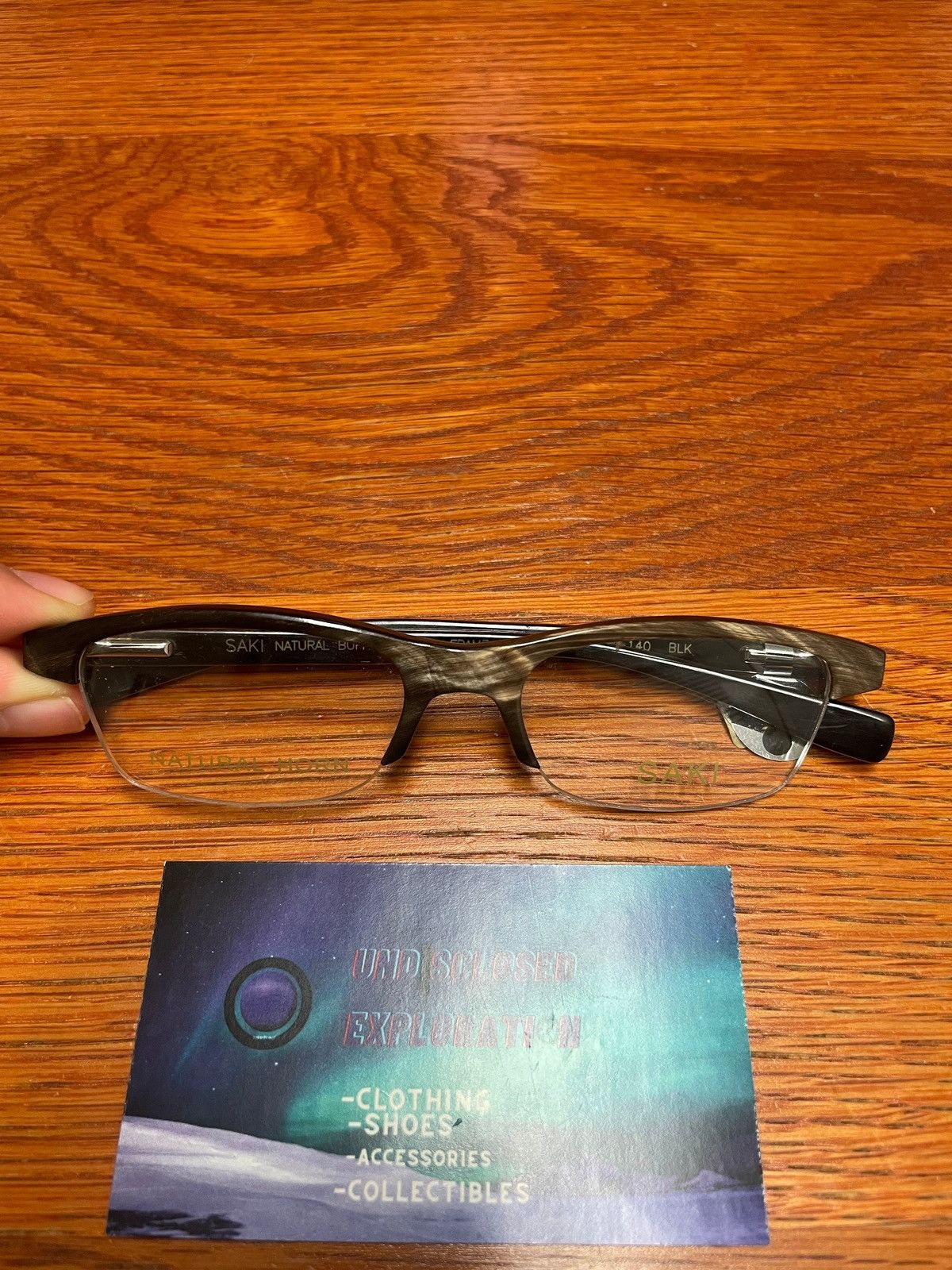 Other Saki natural horn glasses Size ONE SIZE - 1 Thumbnail