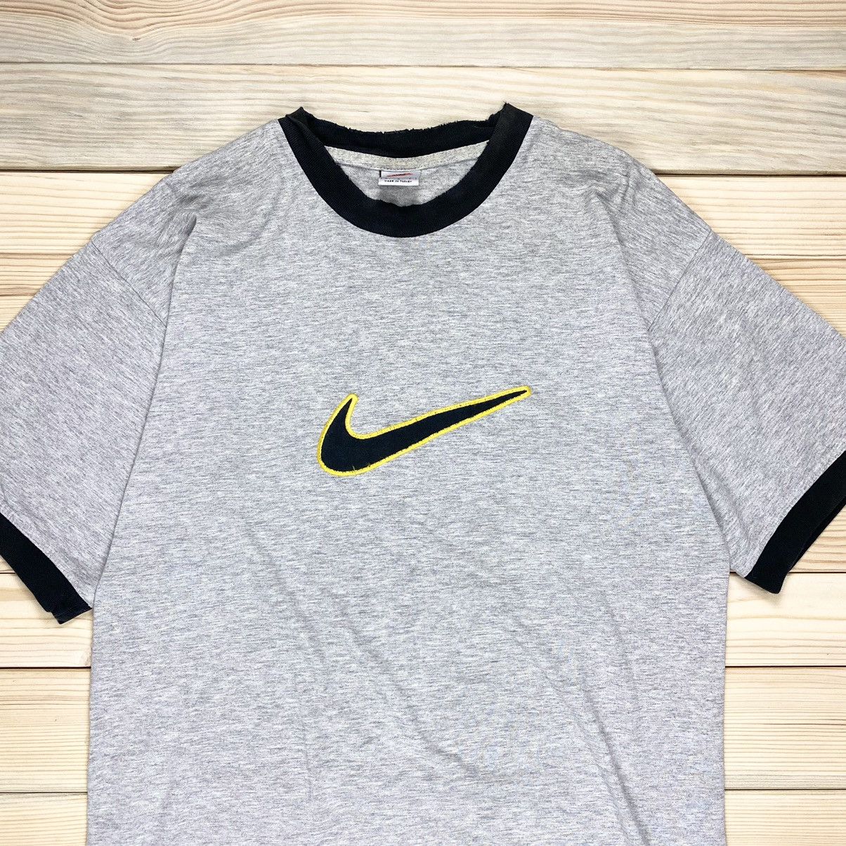 Nike × Vintage Grey Nike Vintage Sport T-shirt Archive Size US M / EU 48-50 / 2 - 3 Thumbnail