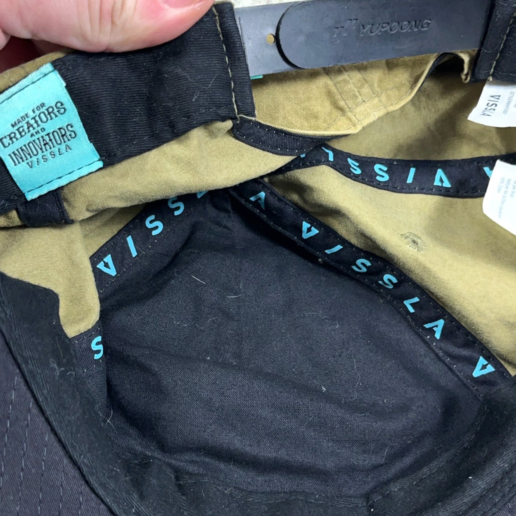 Vissla Vissla Hat Cap Snapback Olive Green Adult Patch Retro Adjustable Size ONE SIZE - 7 Thumbnail