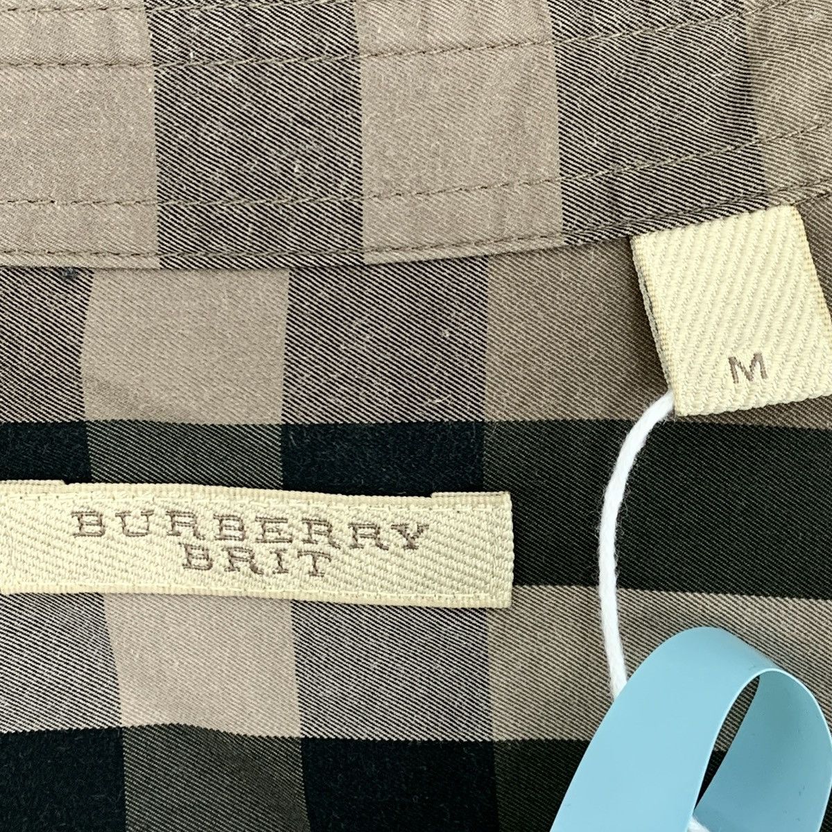 Burberry Burberry Classic Check Cotton Long Sleeve Shirt K26WX Size US M / EU 48-50 / 2 - 5 Thumbnail