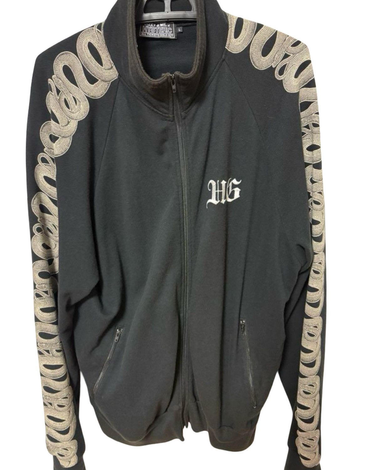 トップス HYSTERIC GLAMOUR SNAKE LOOP TRACK JACKET SNAKE LOOP スカジャン|HYSTERIC GLAMOUR WOMEN | HYSTERIC