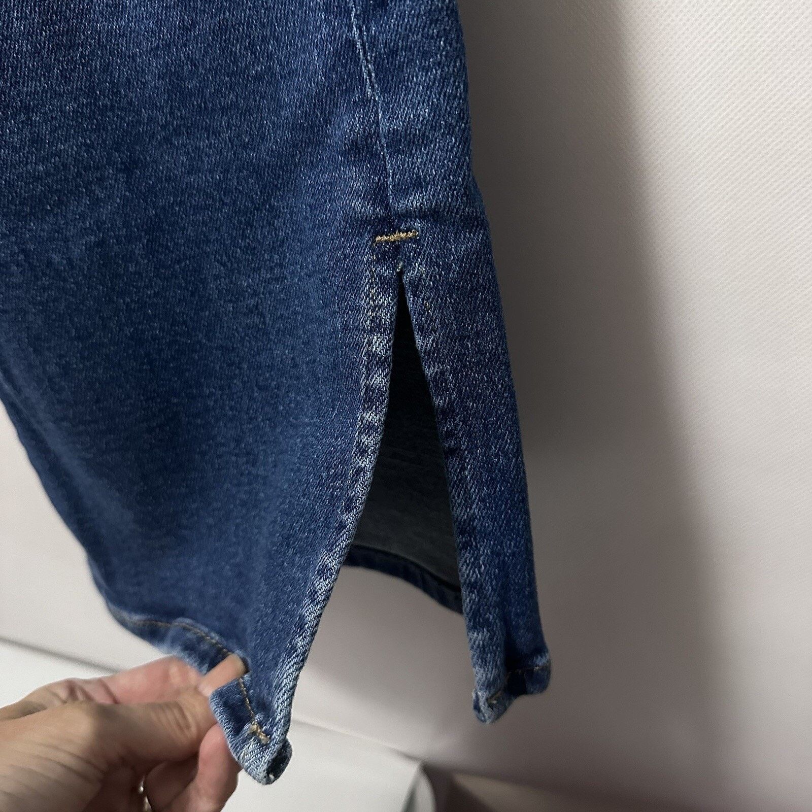 Other Jag Jeans 8 Phoebe Cropped Bootcut Button Fly Split Hem 90’s Size 30" / US 8 / IT 44 - 6 Thumbnail