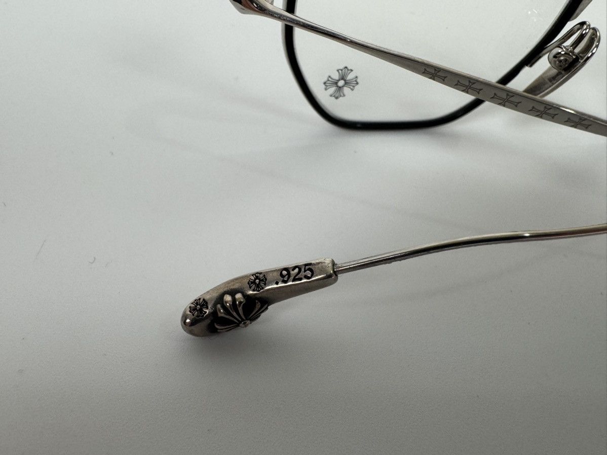 Chrome Hearts Chrome Hearts Bone Prone Silver Sunglasses Size ONE SIZE - 7 Thumbnail