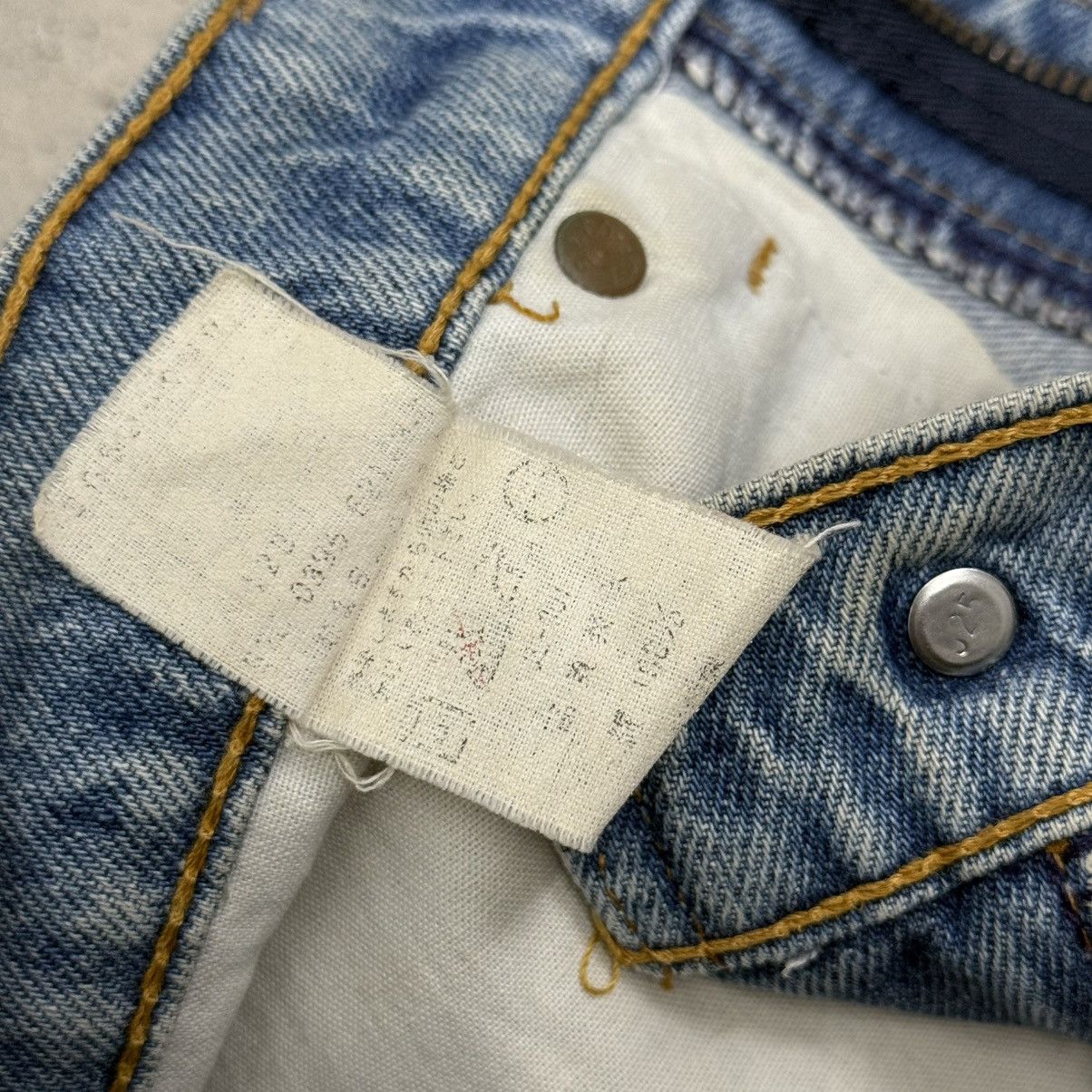 Levi's Vintage 80-90s Levis Missing Pie Denim Pants Size US 31 - 17 Thumbnail