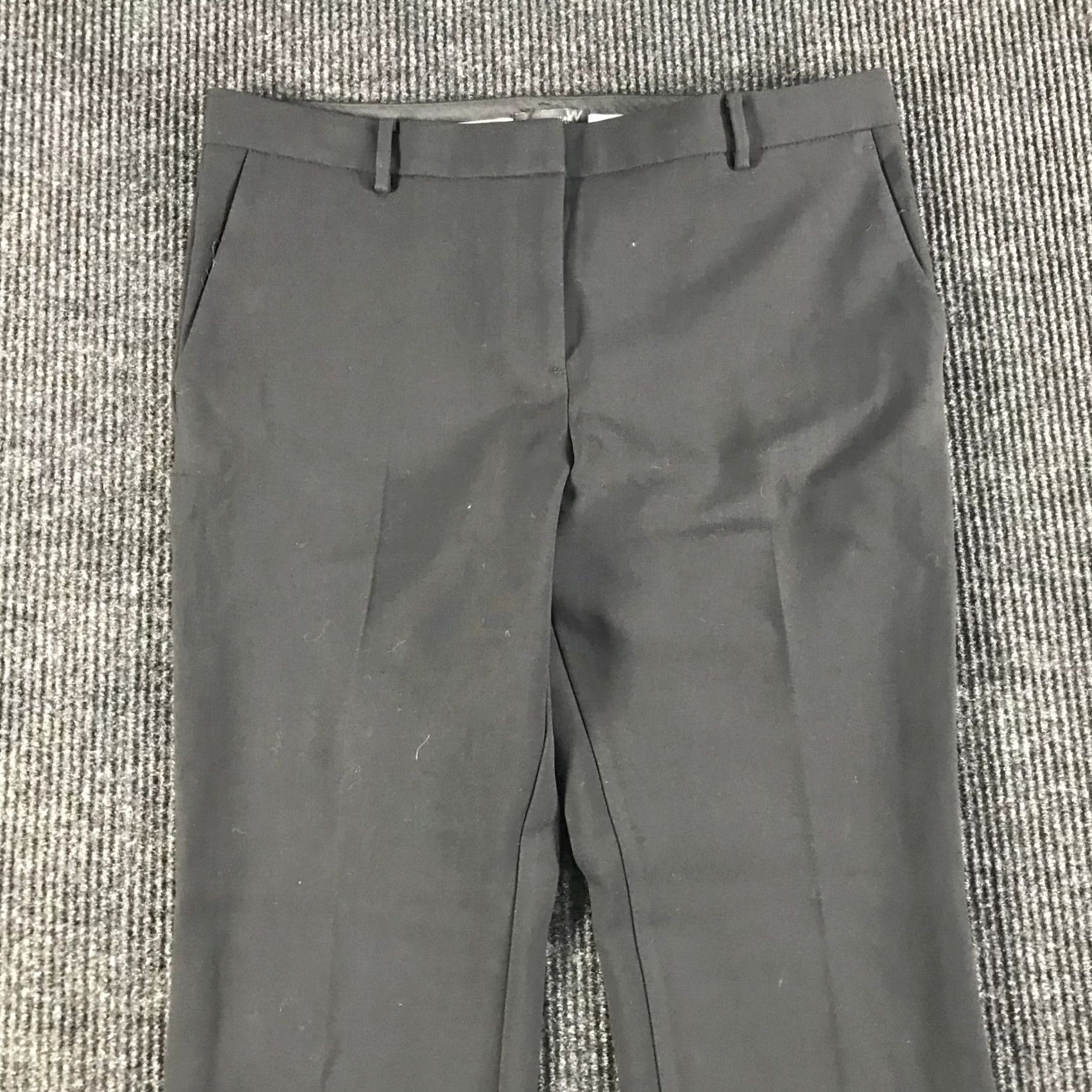 Worthington Worthington Ann Taylor Womens Black Straight Leg Dress Pants Professional Office Trousers Size 36" / US 14 / IT 50 - 2 Thumbnail