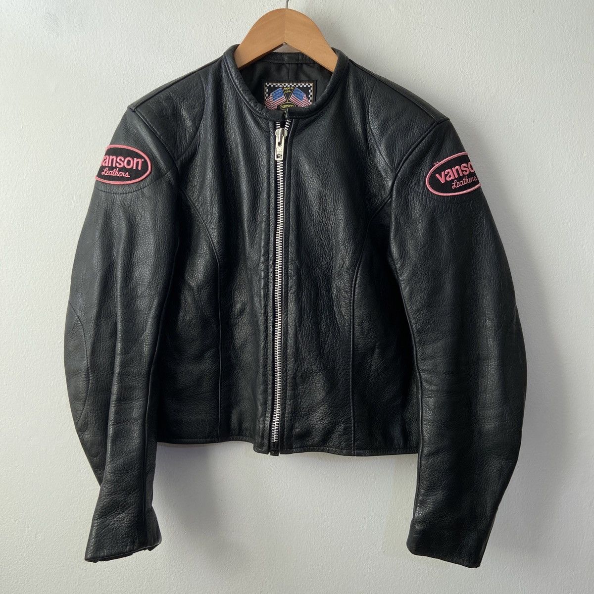 Vanson Leathers Vanson leathers jacket pink 14 Size XL / US 12-14 / IT 48-50 - 1 Thumbnail