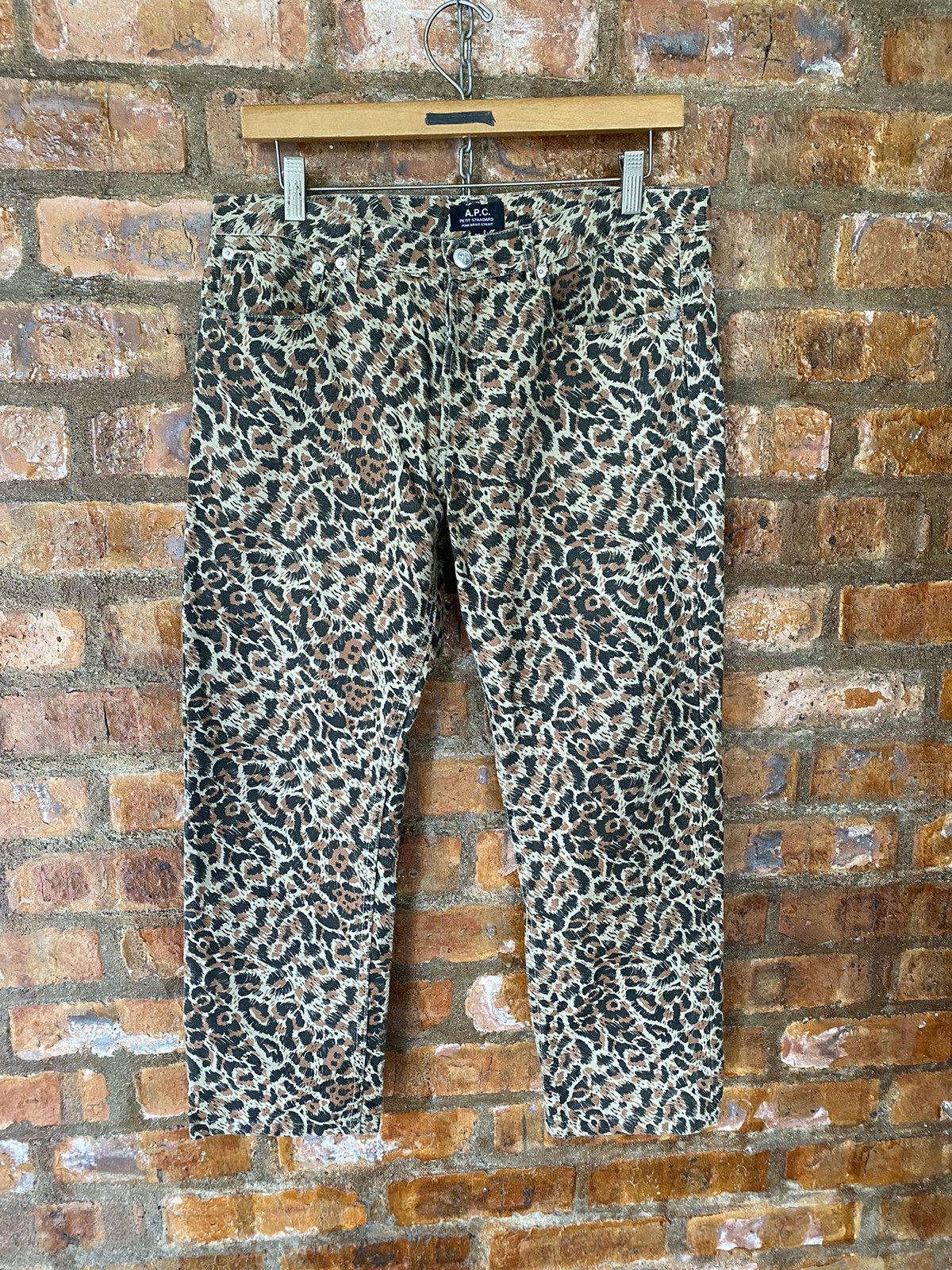 A.P.C. × Japanese Brand 2000s APC Tiger stripe Camo crop pants Size US 32 / EU 48 - 2 Thumbnail