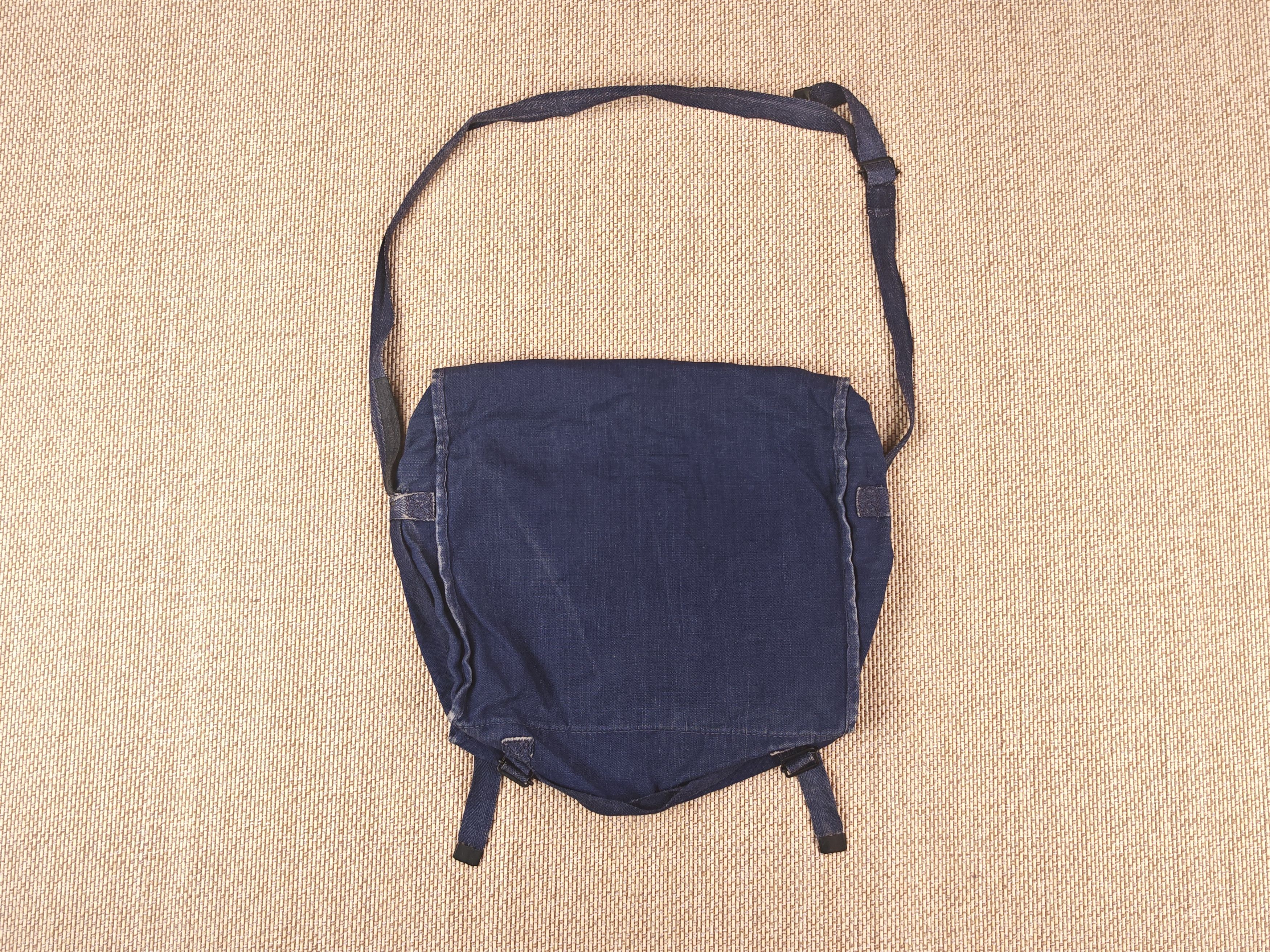 Vintage Vintage WW2 French Linen Sling Bag Size ONE SIZE - 2 Thumbnail