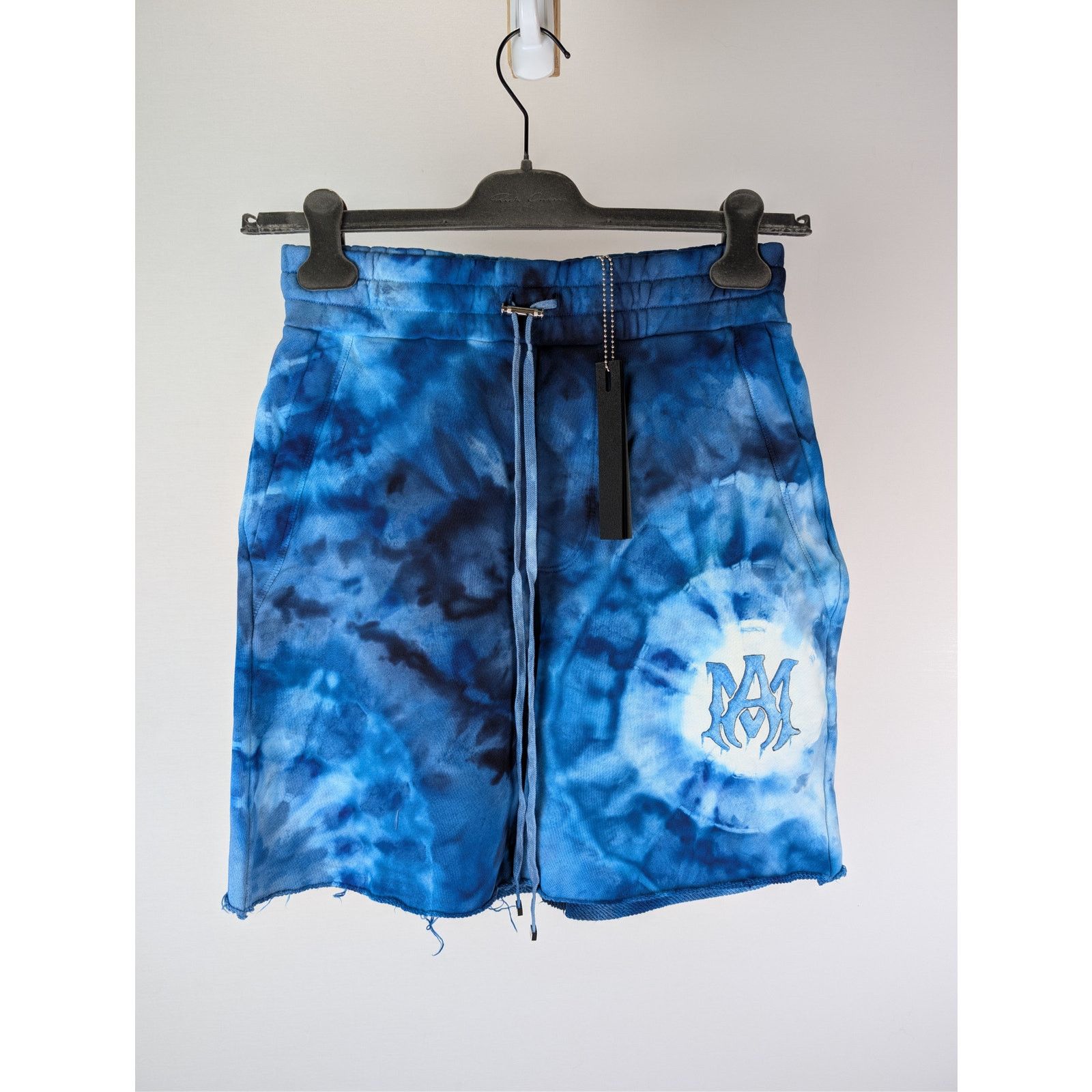 Amiri o1rshd1 Tie Dye MA Sweatshort Shorts in Blue XL Size US 36 / EU 52 - 2 Thumbnail