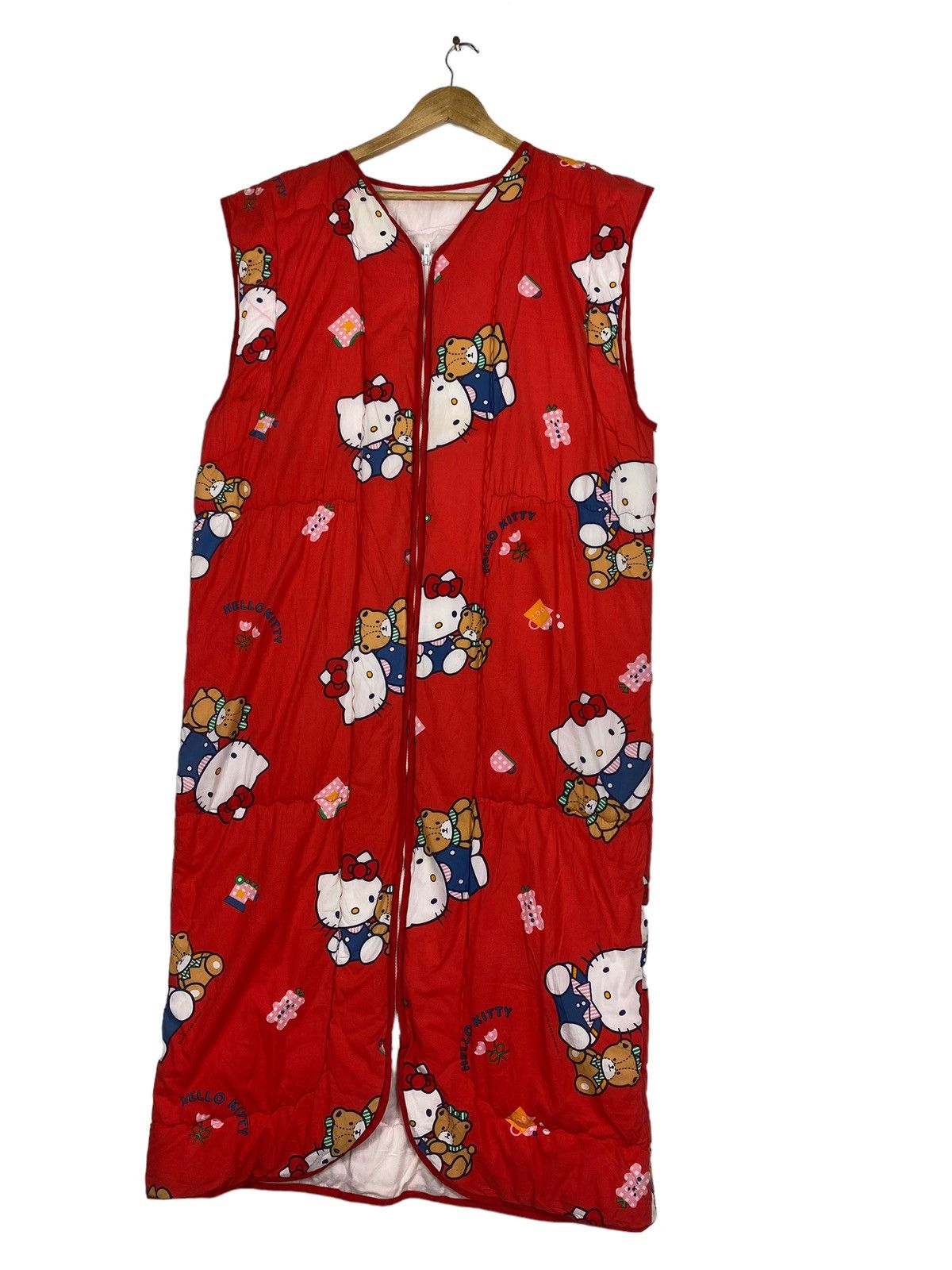Cartoon Network Vintage Hello Kitty Deep Pile Long Vest Size US M / EU 48-50 / 2 - 2 Thumbnail