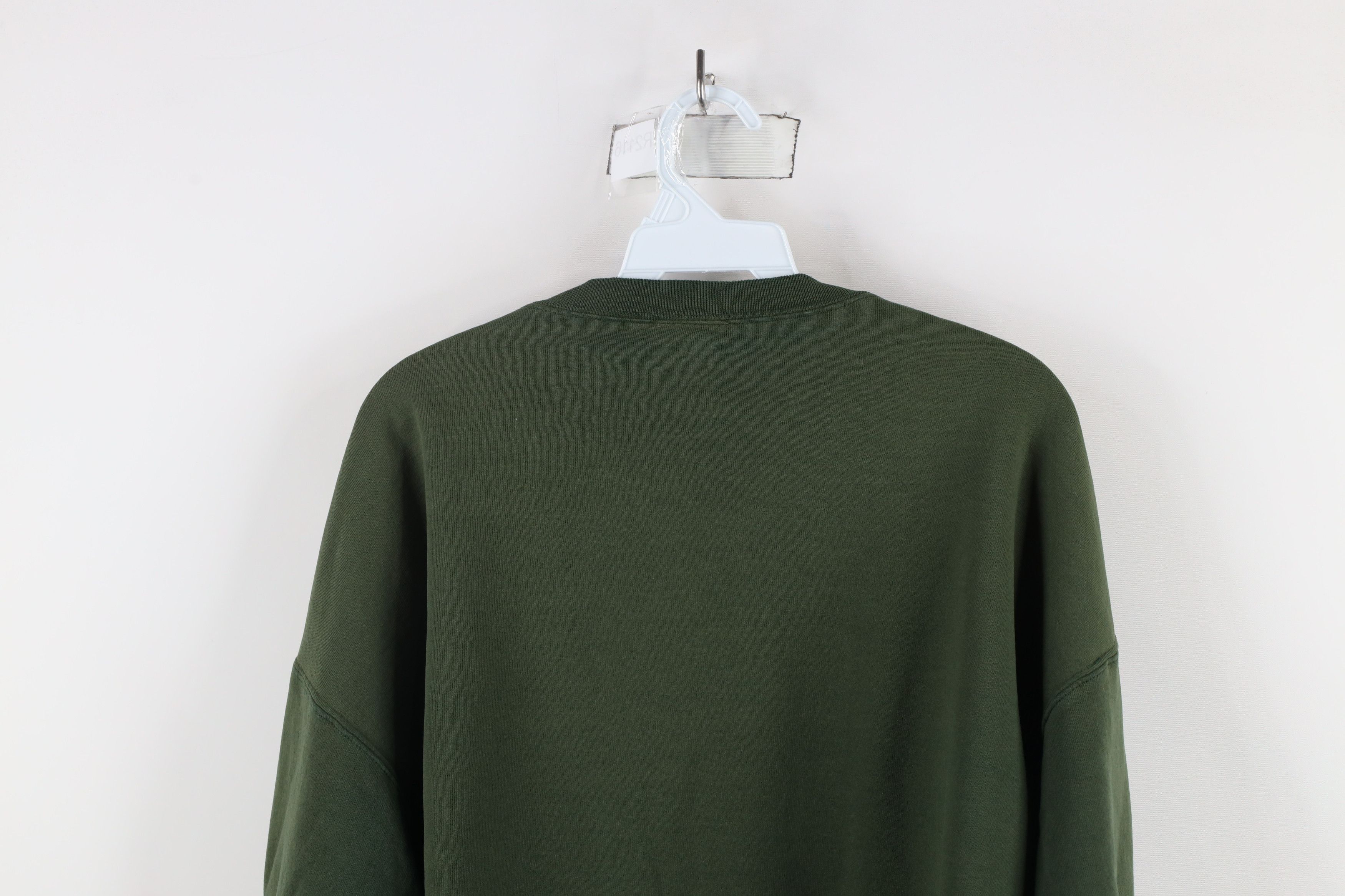 Champion × Vintage Vintage 90s Champion State University Sweatshirt Green Size US XXL / EU 58 / 5 - 14 Thumbnail