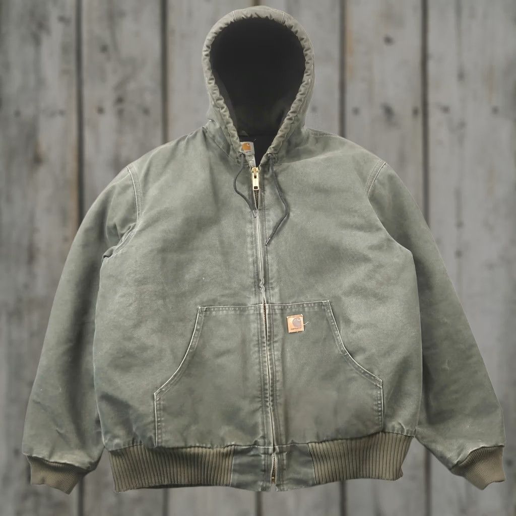 Carhartt Carhartt Jacket, J102 MOS, Moss Green, Mesh Lined Santa
