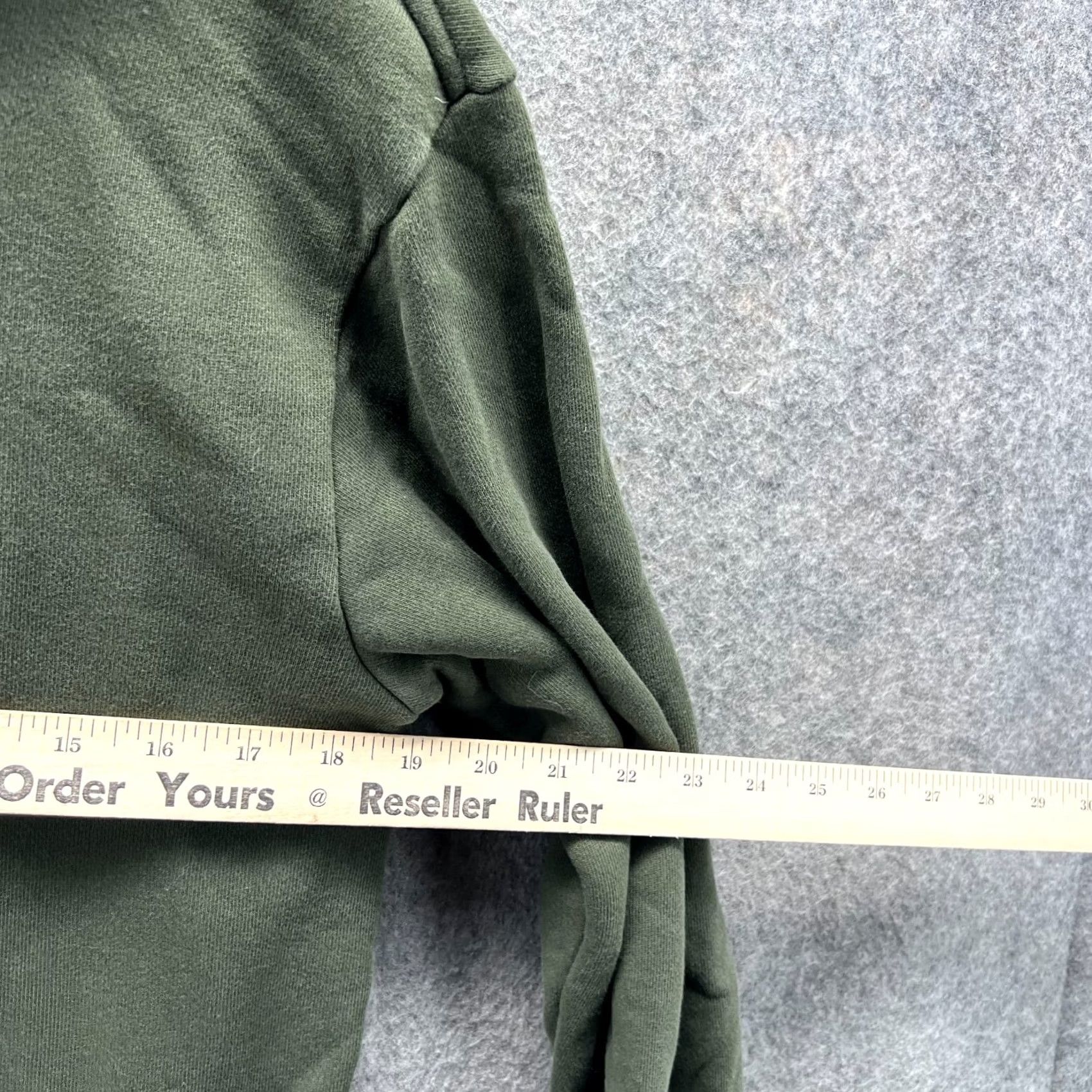 Adidas Adidas Hoodie Men Small Green Olive Fleece Pullover Originals Big Trefoil Jacket Size US S / EU 44-46 / 1 - 3 Thumbnail