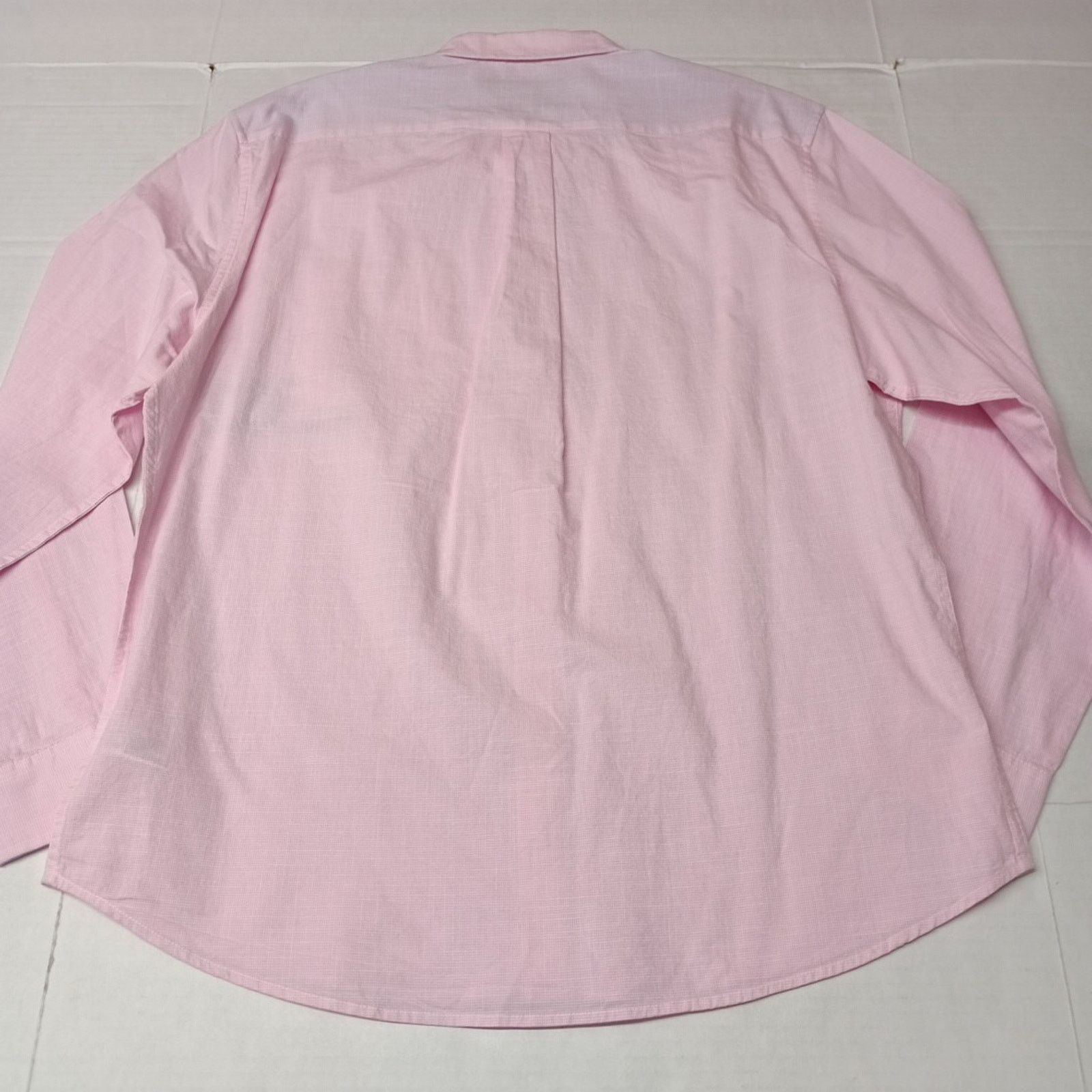 U.S. Polo Assn. U.S. Polo Assn. Button Woven Shirt Men's XL Pink Checkered Size US XL / EU 56 / 4 - 9 Thumbnail