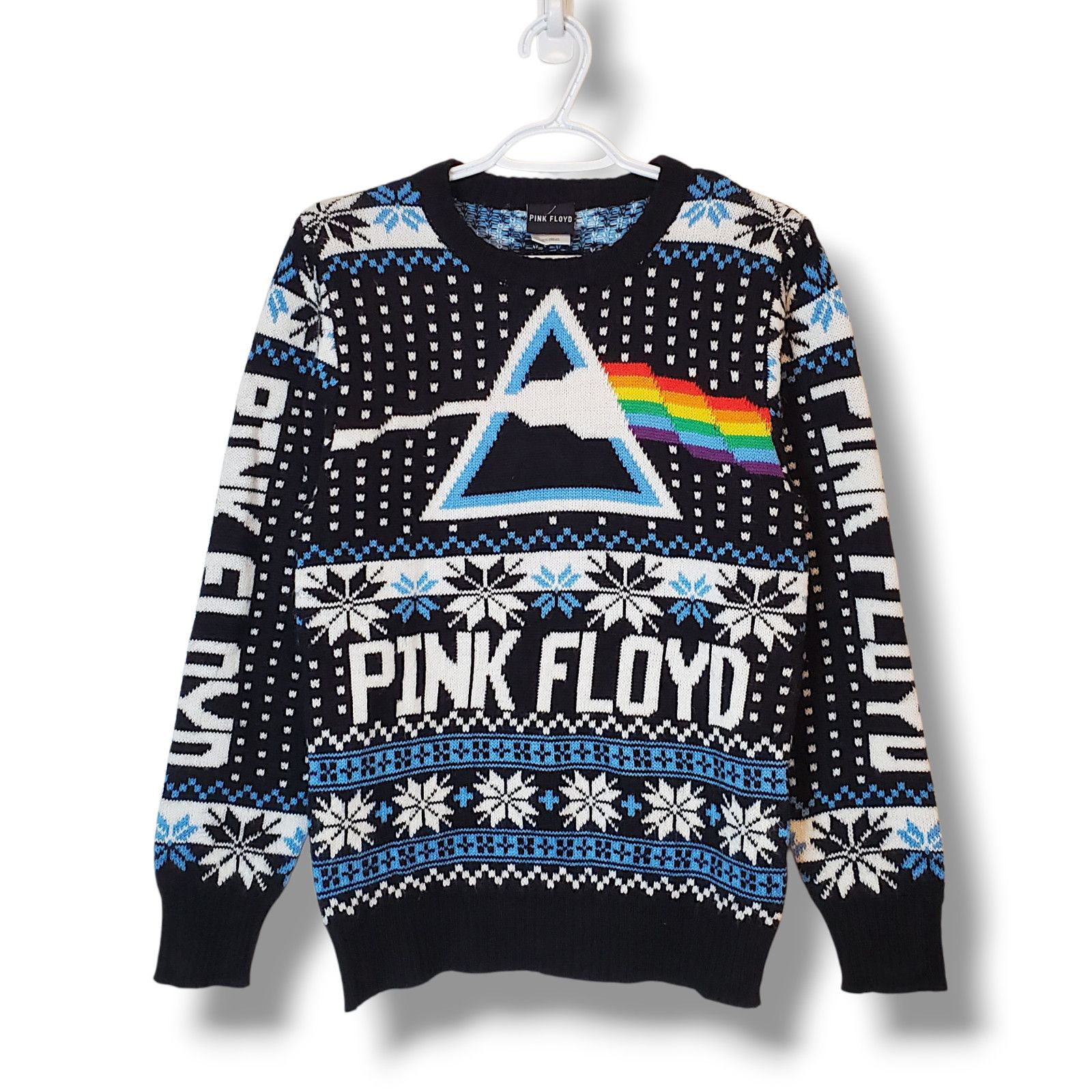 Pink Floyd Pink Floyd Ugly Christmas Sweater Knit Sweater Black Size S Size US S / EU 44-46 / 1 - 1 Thumbnail