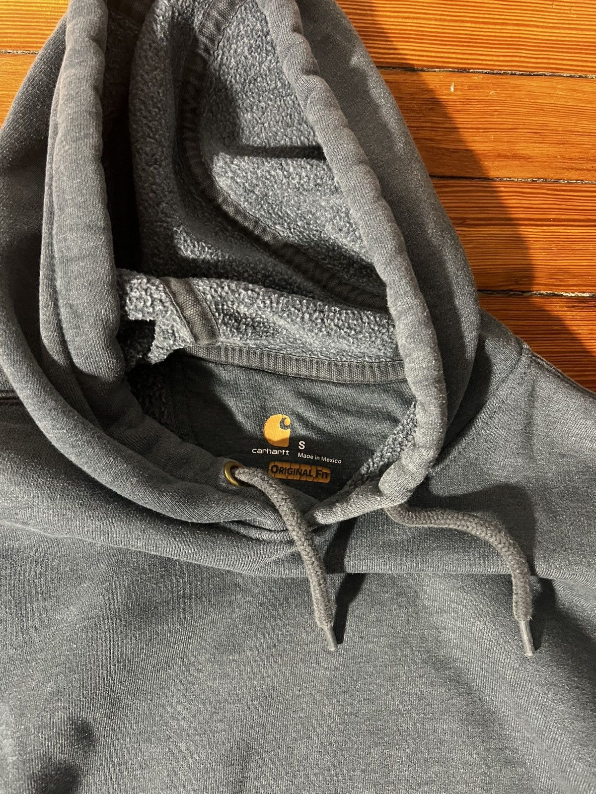Carhartt Carhartt Gray Hoodie – Men’s Small (Fits Like Medium) Size US S / EU 44-46 / 1 - 3 Thumbnail