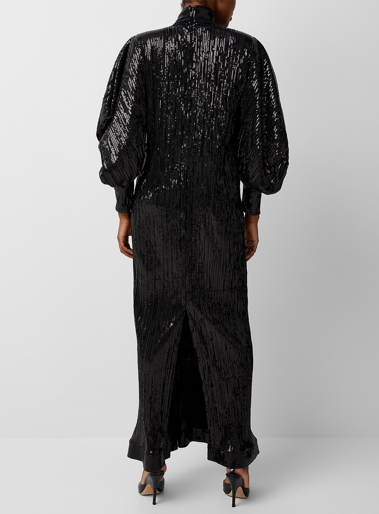 Other BNWT AW23 DENIS GAGNON SEQUIN DRESS S Size S / US 4 / IT 40 - 11 Thumbnail