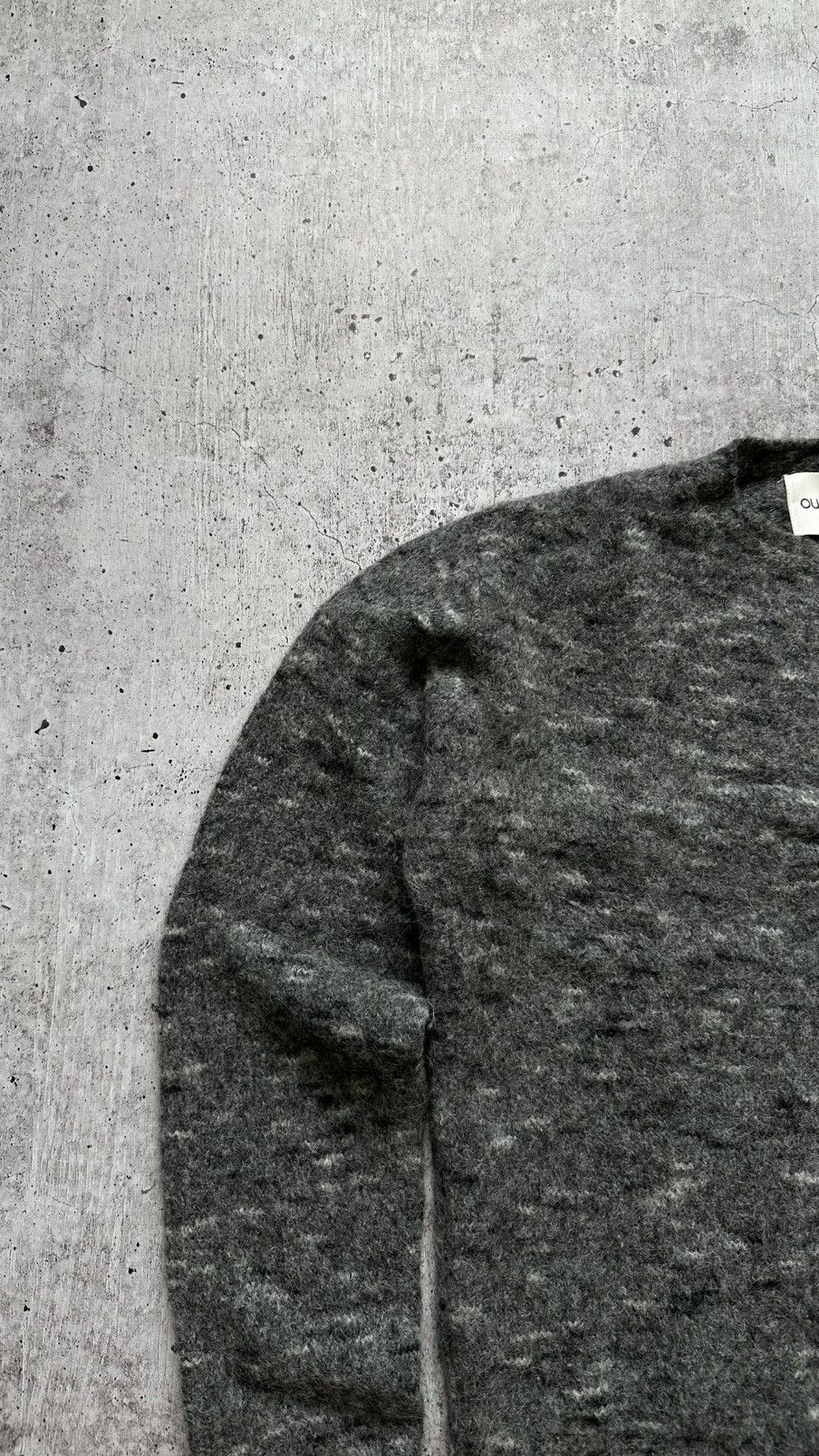 Our Legacy Our Legacy AW15 Alpaca Wool Grey Sweater Size US M / EU 48-50 / 2 - 3 Thumbnail