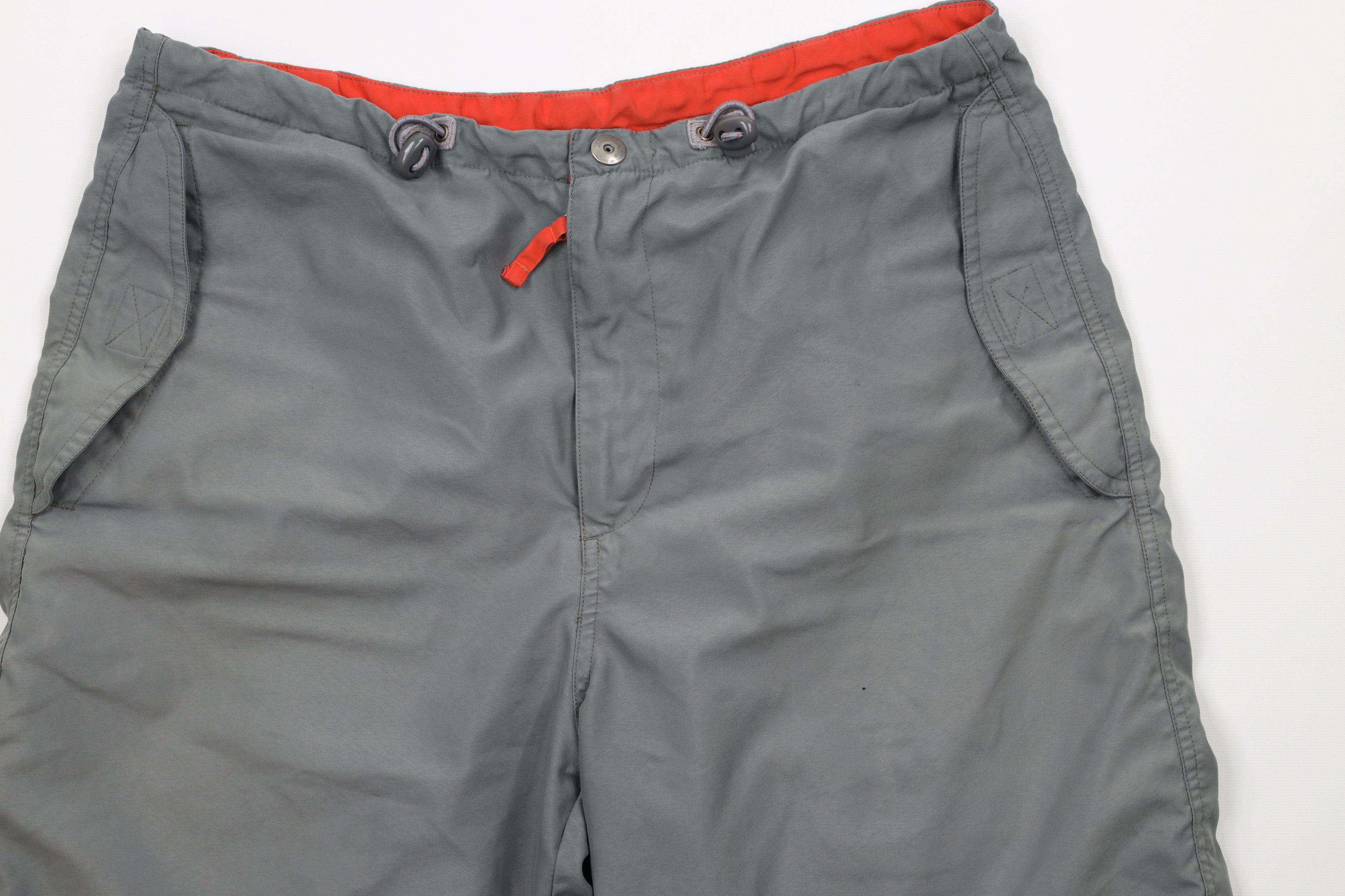 Gap × Vintage Vintage Gap Baggy Fit Microfiber Shorts Gray Polyester Size US 32 / EU 48 - 3 Thumbnail