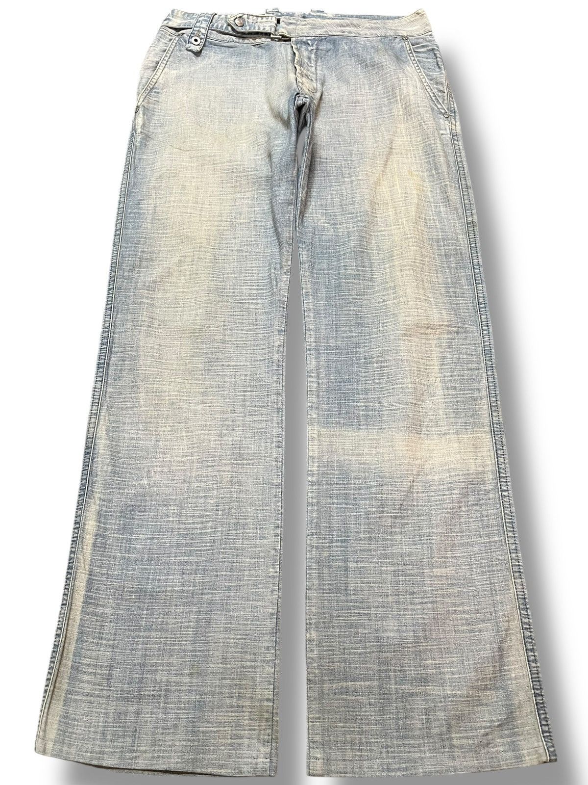 Diesel Vintage Diesel Faded Baggy Wide Leg Skater Denim Size US 32 / EU 48 - 1 Thumbnail