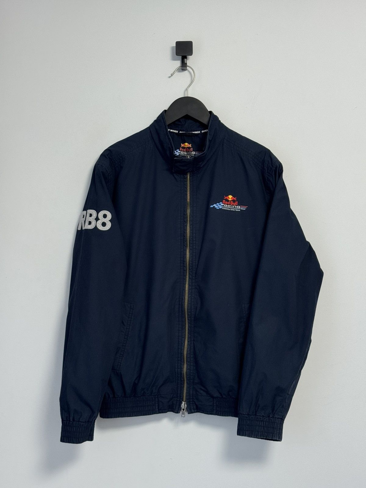 Red Bull Red Bull Racing RB8 Jacket Navy Formula 1 F1 Windbreaker Size US L / EU 52-54 / 3 - 1 Thumbnail