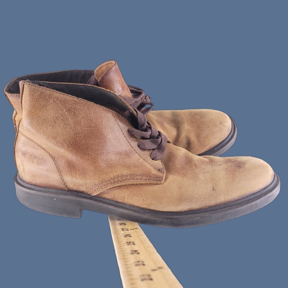 Frye Frye Boots Mens 11 Brown Leather Ankle Chukka Casual Boots Mens 11 Brown Leather Chukka Casual Size US 11 / EU 44 - 1 Thumbnail