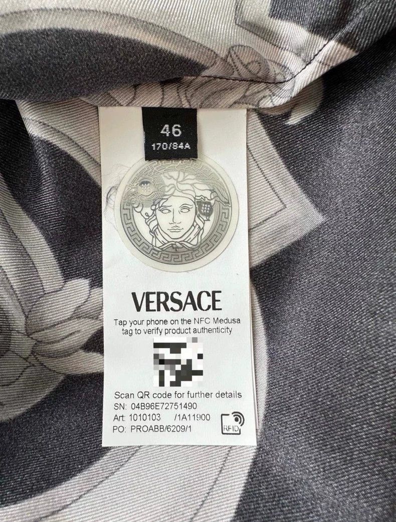 Versace Versace Men's shirt Size US M / EU 48-50 / 2 - 5 Thumbnail