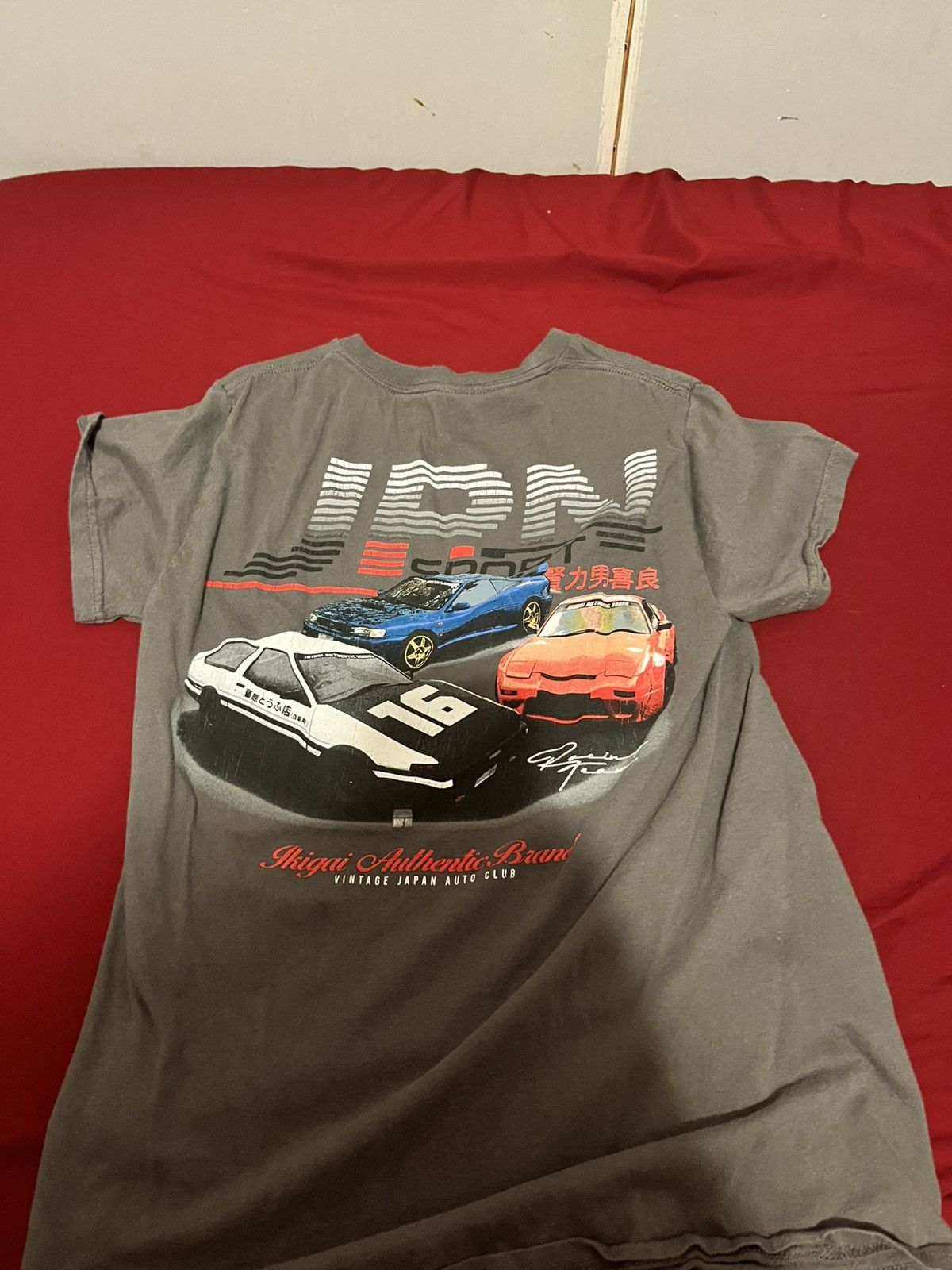 Other Grey Japanese car shirt Size US S / EU 44-46 / 1 - 2 Thumbnail