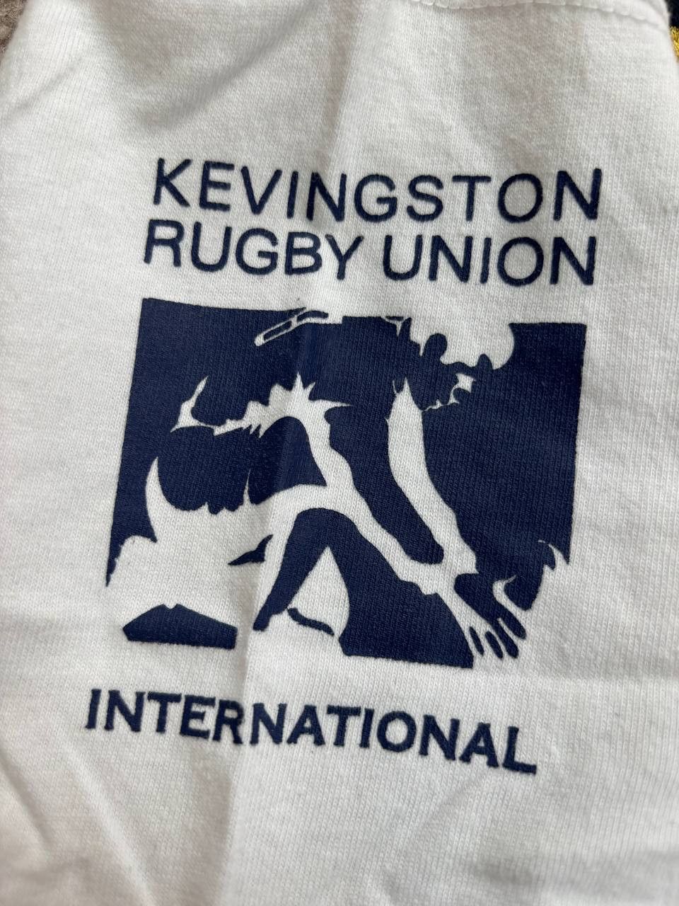 Vintage Kevingston Argentina Rugby Union Polo Shirt White Navy M Size US M / EU 48-50 / 2 - 14 Thumbnail