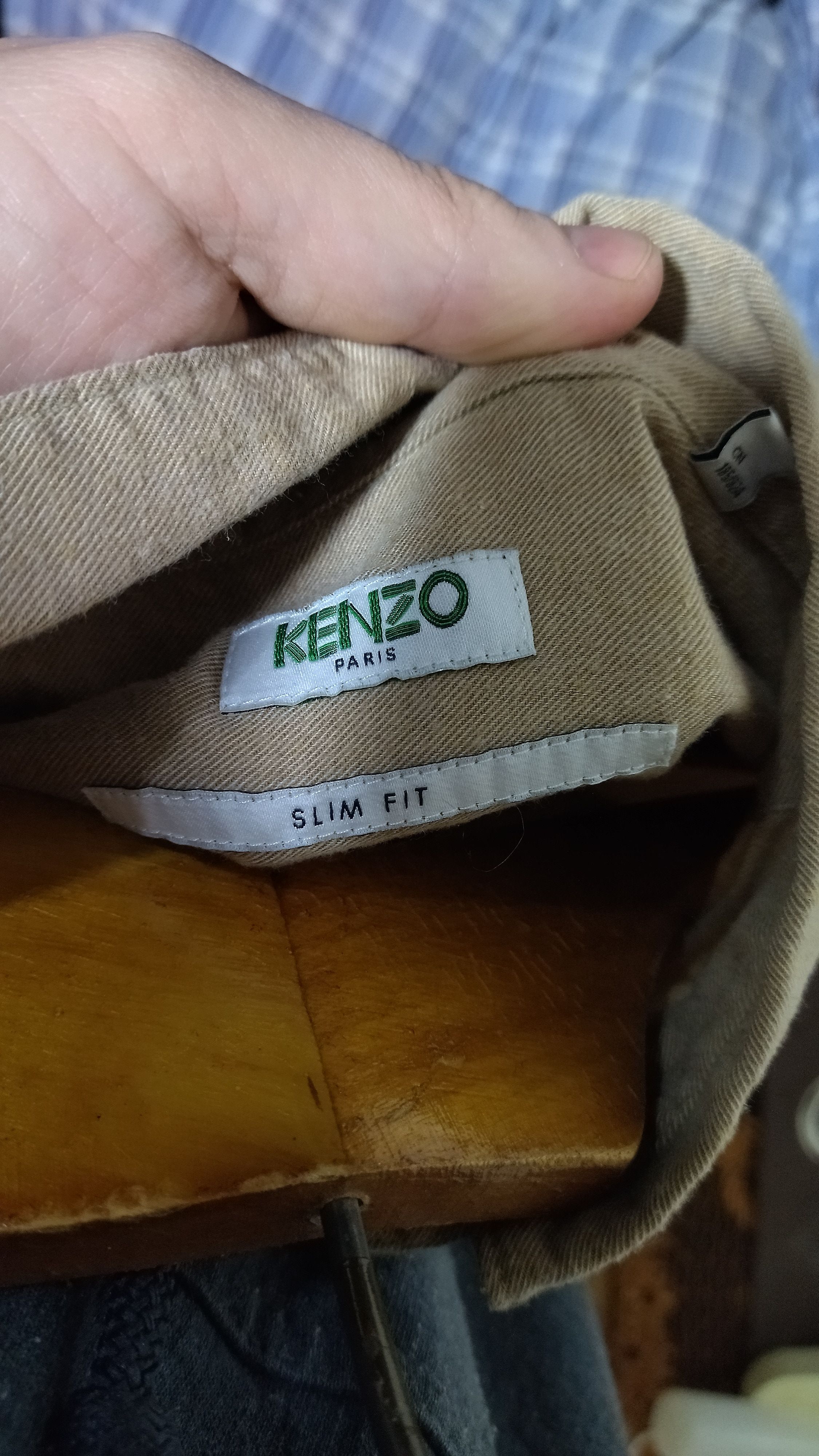 Kenzo Kenzo Tiger beige up button shirt Size US M / EU 48-50 / 2 - 4 Thumbnail