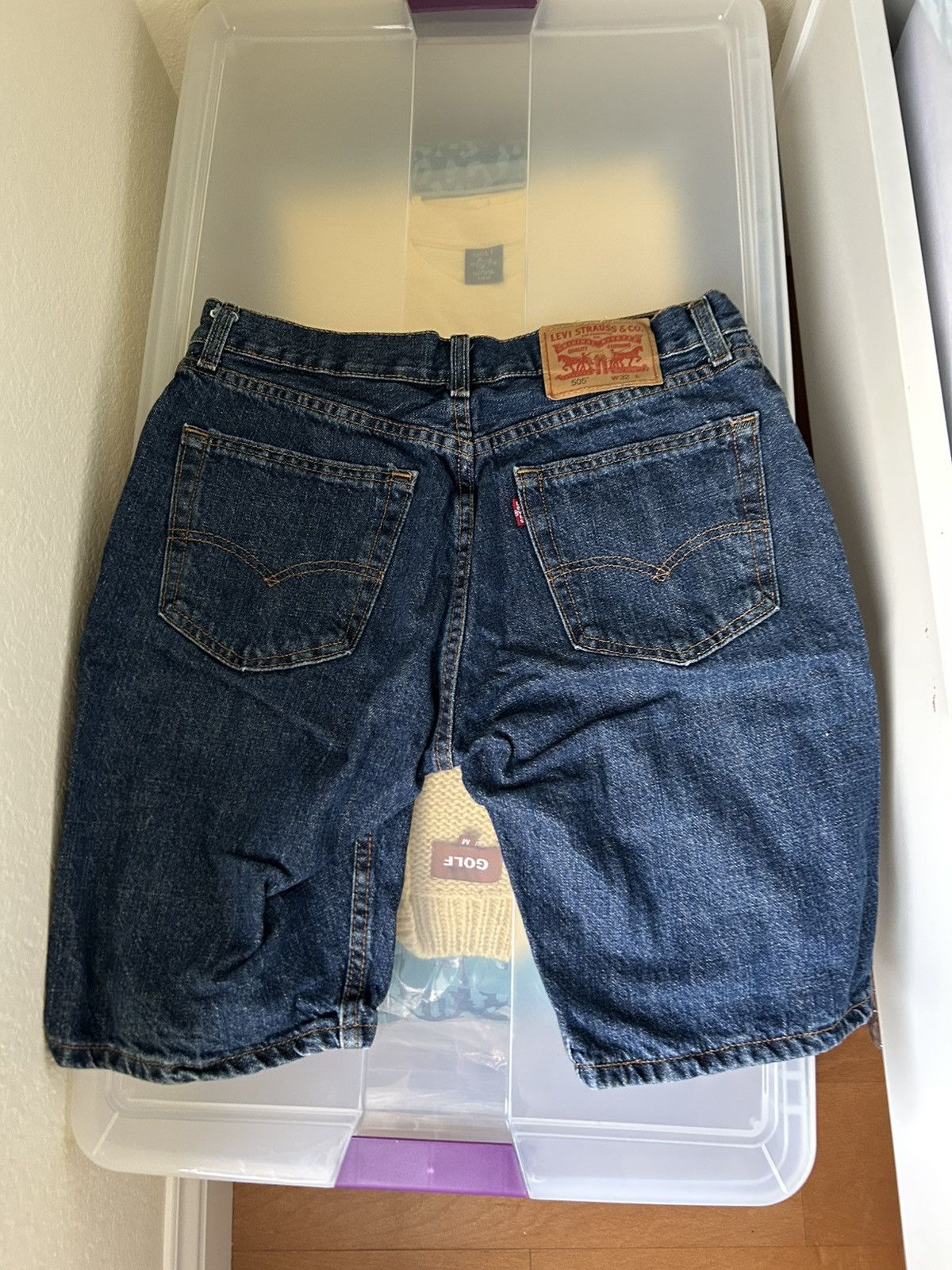 Levi's Levi Jean shorts Size US 32 / EU 48 - 2 Thumbnail