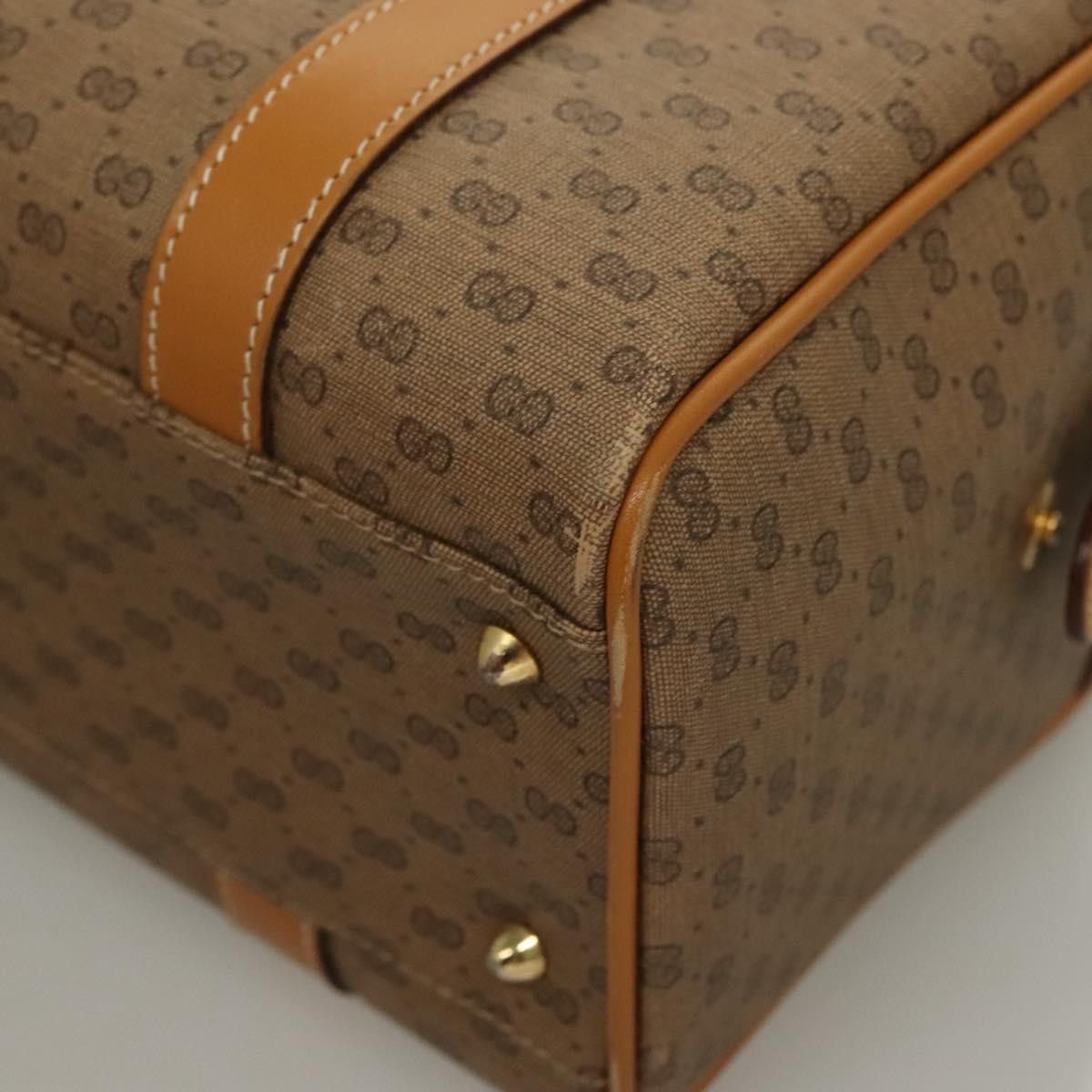 Gucci GUCCI Micro GG Supreme Hand Bag Pvc Beige Gold 000 58 000 58 Size ONE SIZE - 11 Thumbnail