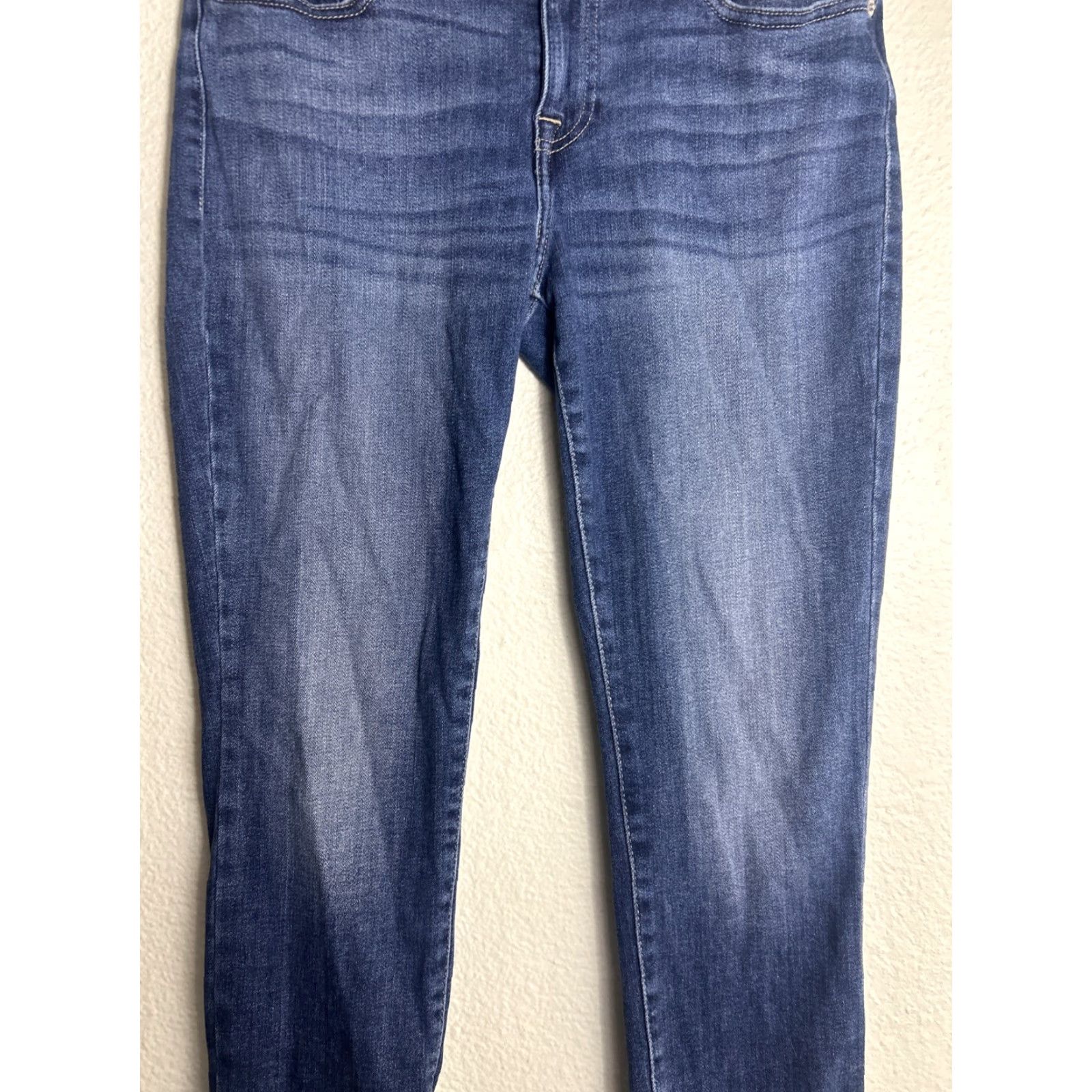 Lucky Brand Lucky Brand Womens Jeans 8/29 Dark Wash Low Rise Skinny Lolita 29x28 8 Blue Size 30" / US 8 / IT 44 - 3 Thumbnail