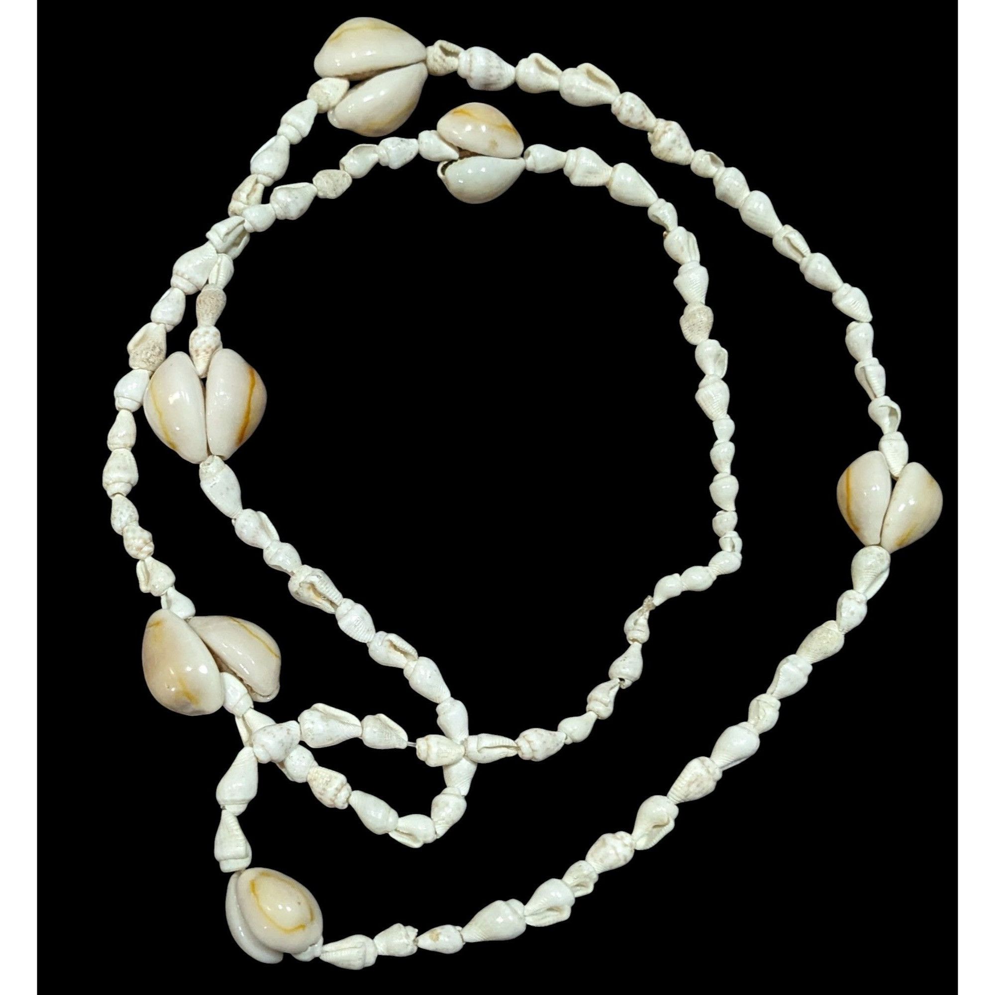 Other Vintage Beachy Cowrie Mixed Shell Necklace Size ONE SIZE - 1 Thumbnail