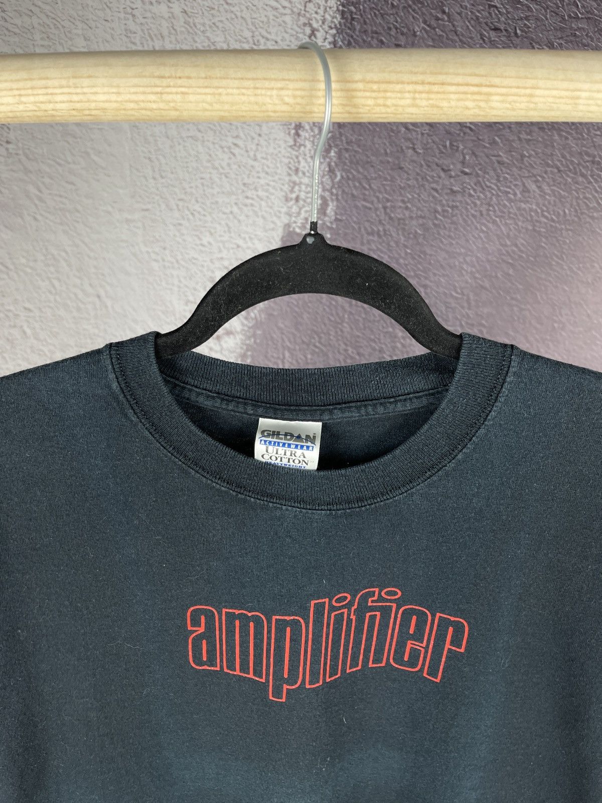 Gildan Gildan vintage 00s Amplifier big logo band tee shirt Size US M / EU 48-50 / 2 - 5 Thumbnail