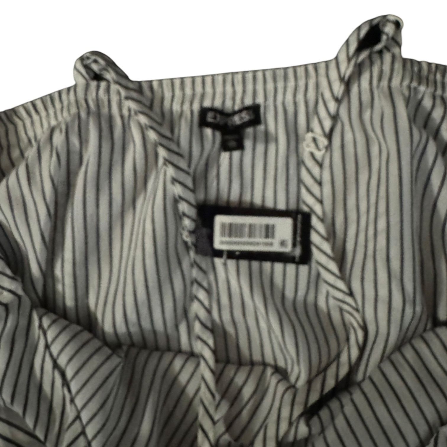 Express Express Off-the-Shoulder Ruffle Blouse – Striped XL NWT Size XL / US 12-14 / IT 48-50 - 2 Thumbnail