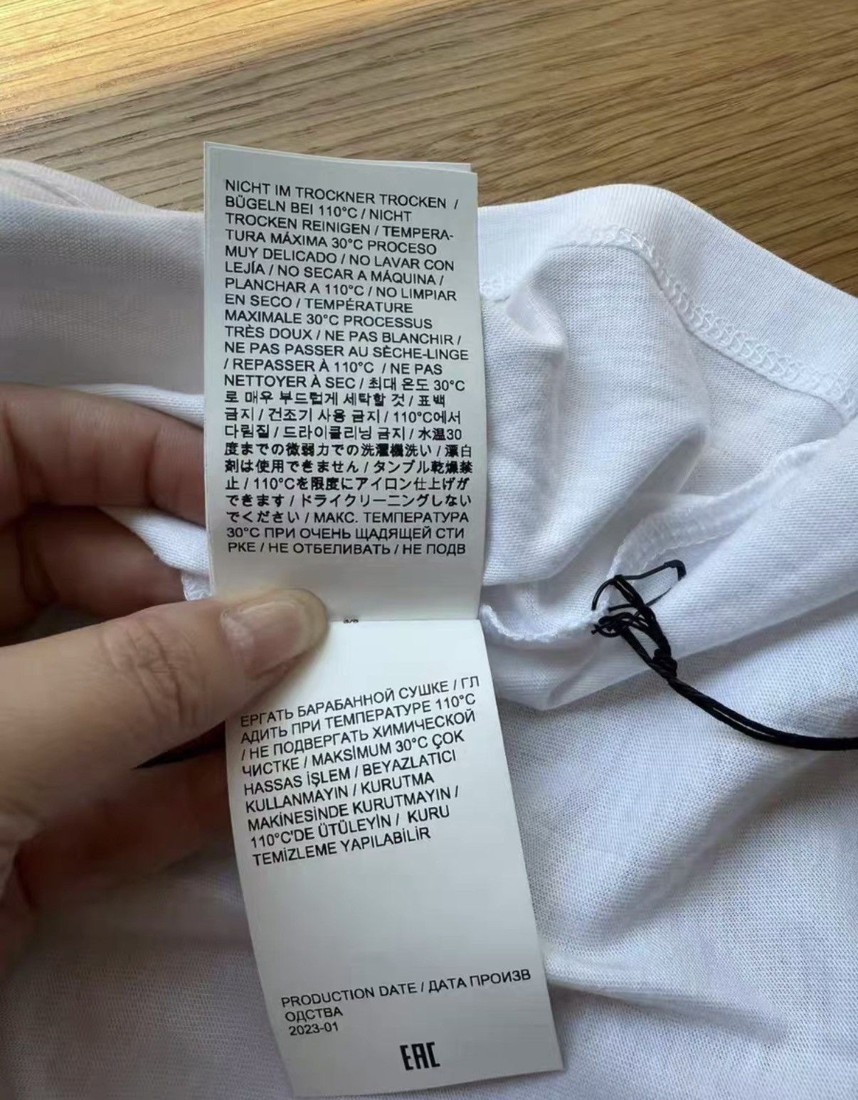 Neil Barrett Neil Barrett Men's T-shirt Size US M / EU 48-50 / 2 - 5 Thumbnail