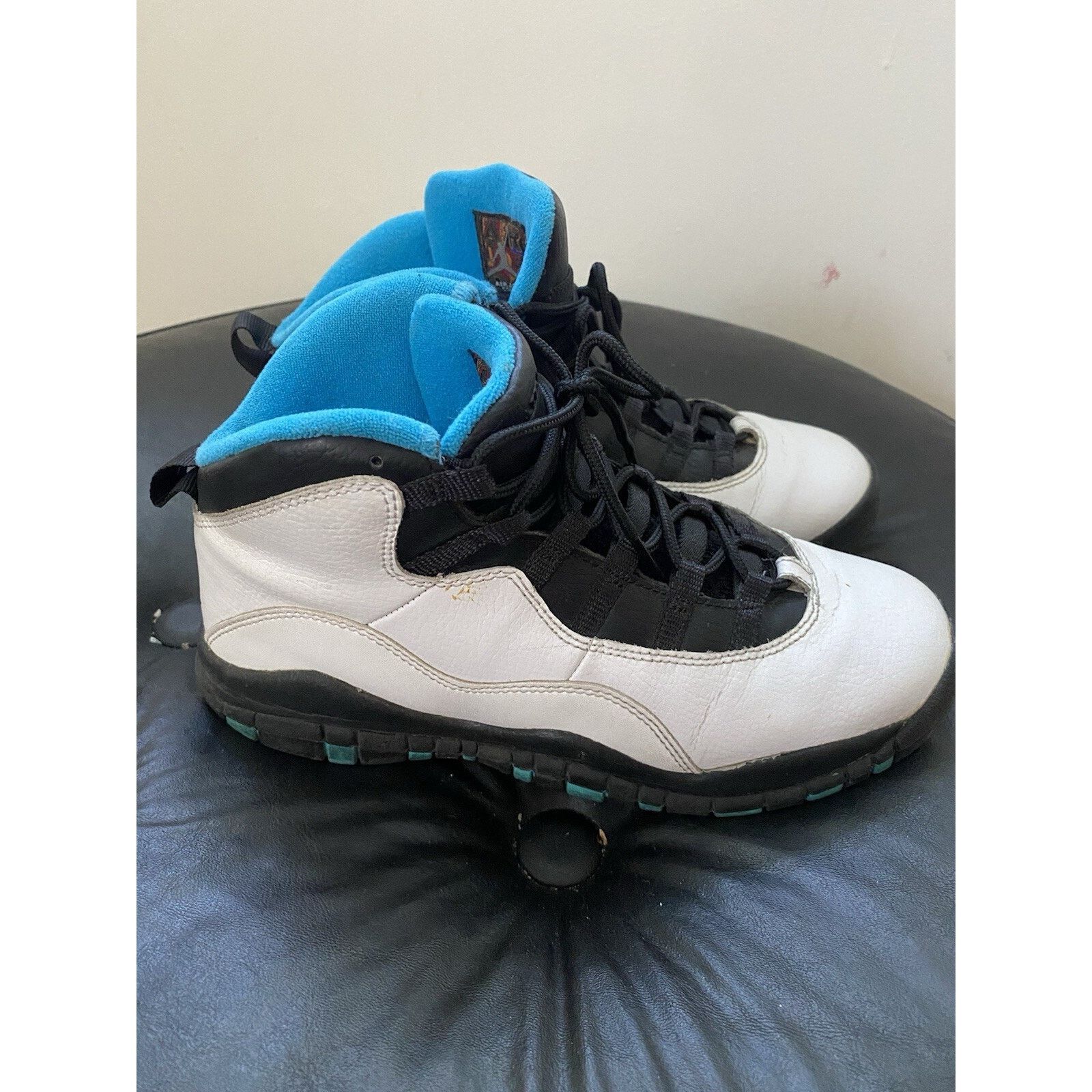 Nike Pre-owned Nike Air Jordan X 10 Retro Powder Size US 5.5 / EU 38 - 4 Thumbnail