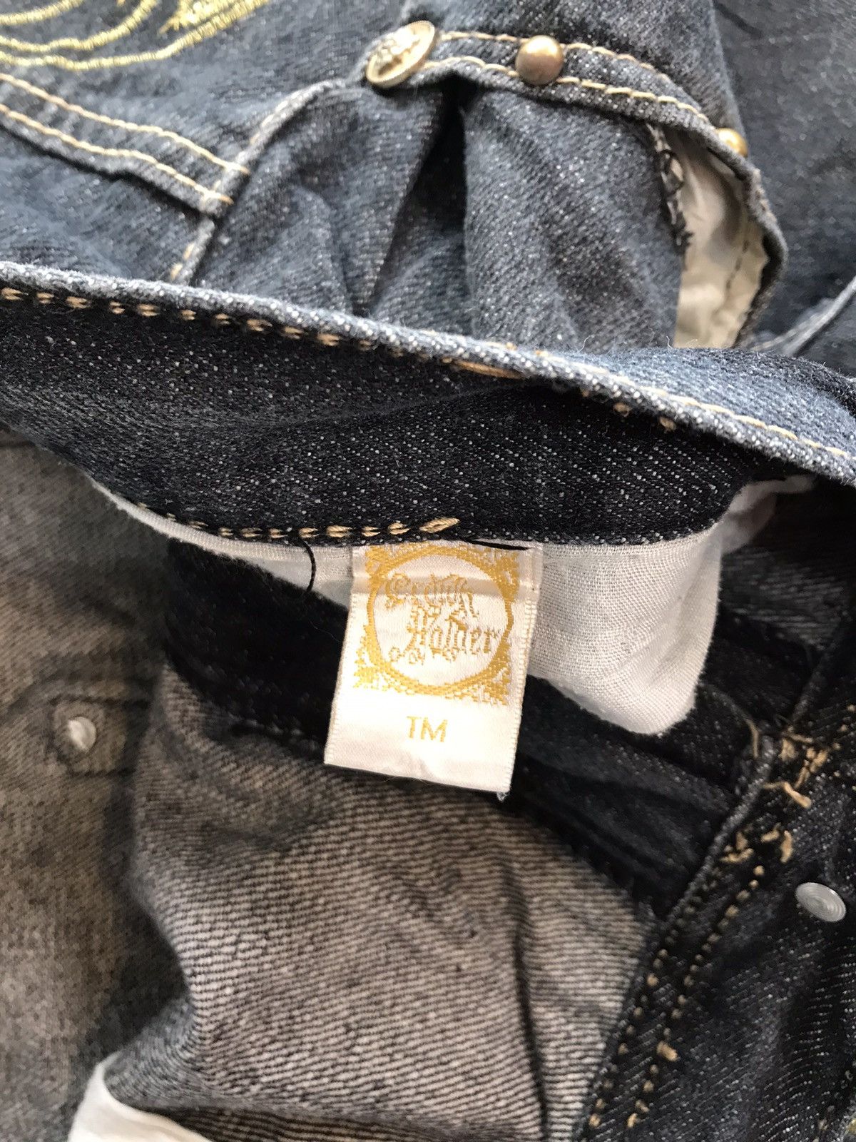 Vintage Vintage victorious wings embroidered denim Size US 40 / EU 56 - 9 Thumbnail